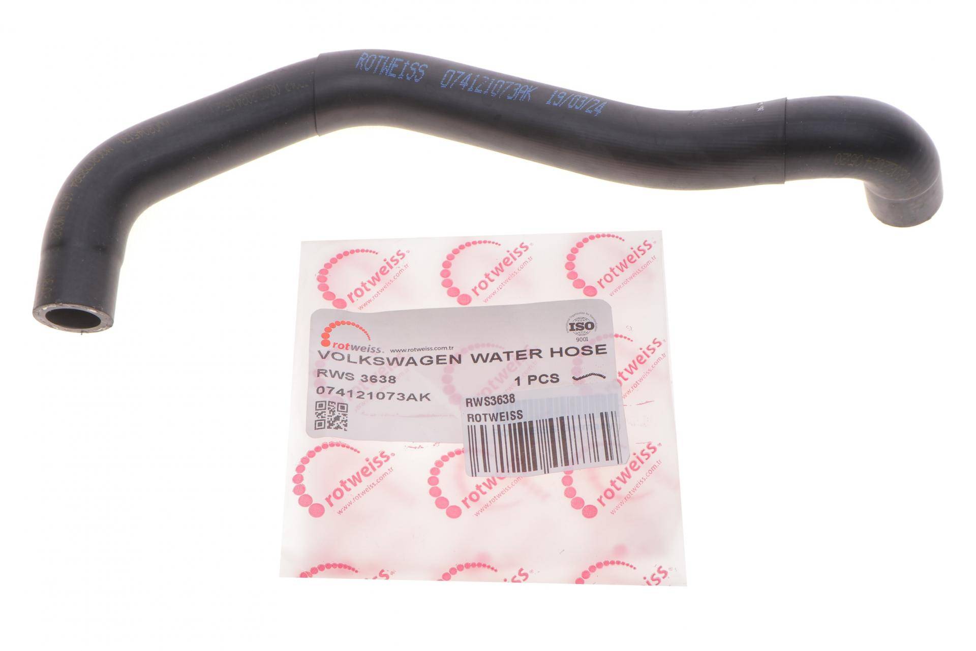 Патрубок системи охолодження VW T4 2.4D/ 2.5i/ 2.5 TDI 95-03