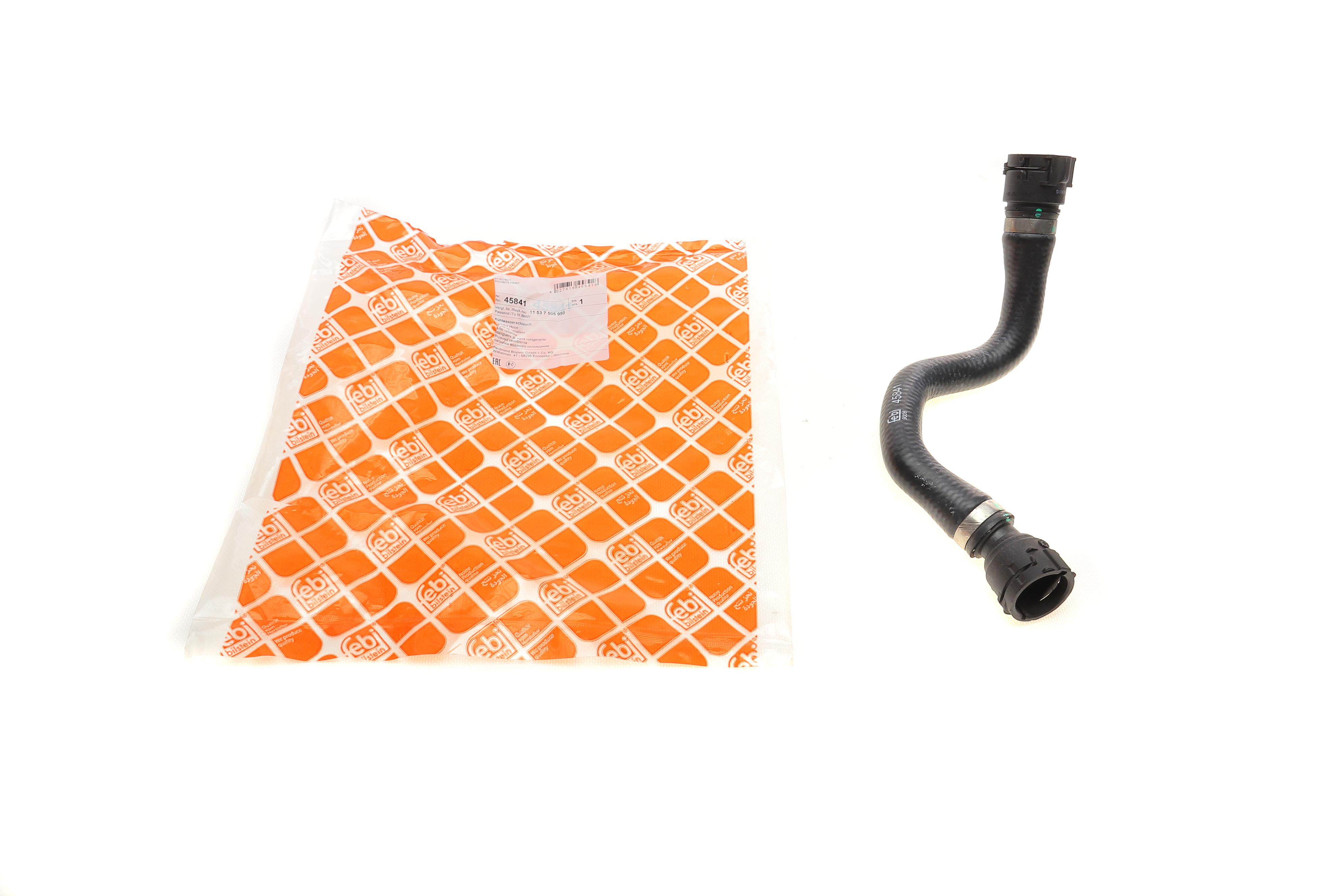 Патрубок радіатора BMW X5 (E53) 4.4i 00-03 (L=180mm)