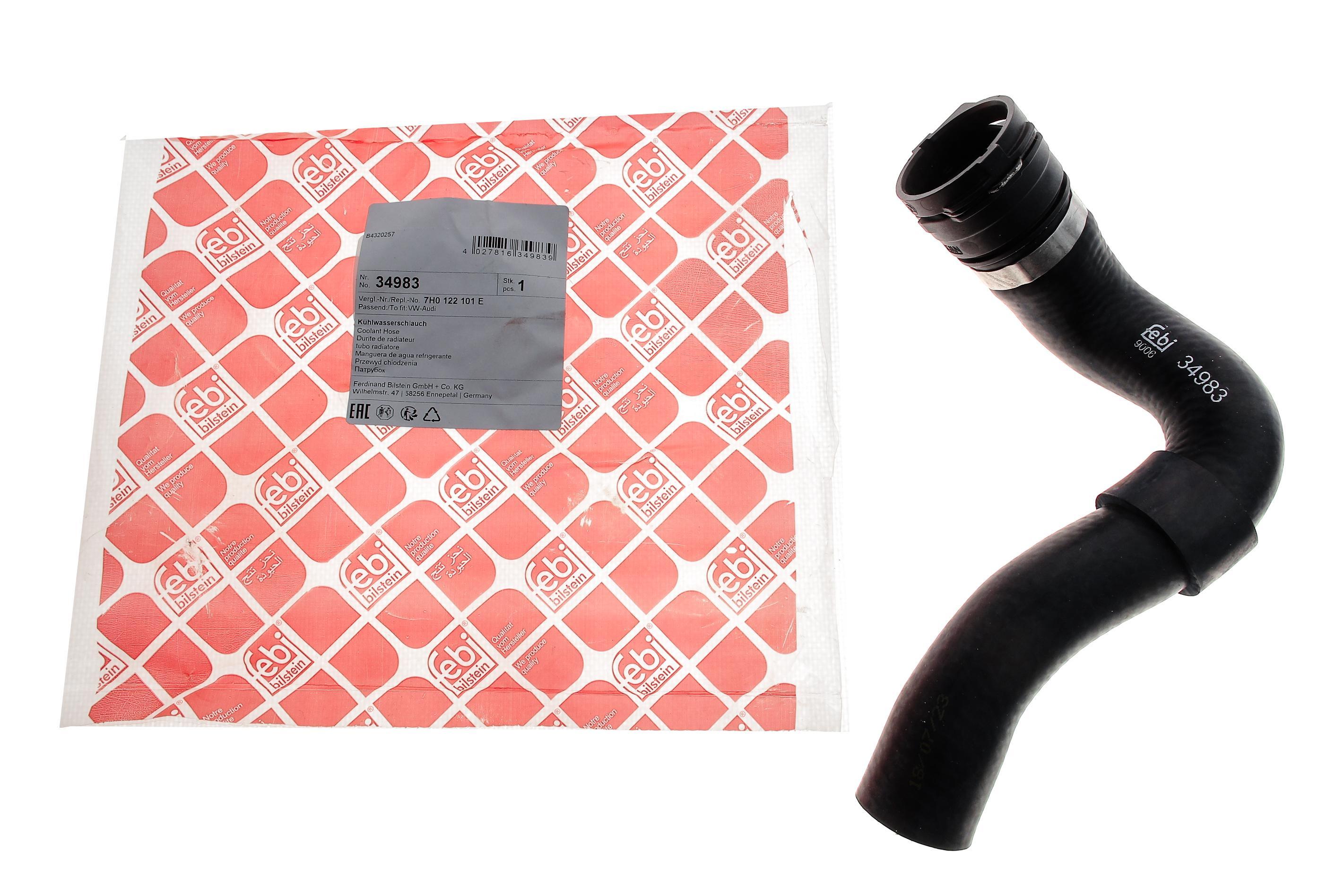 Патрубок радіатора (верхній) VW T5 2.5TDI 03-09