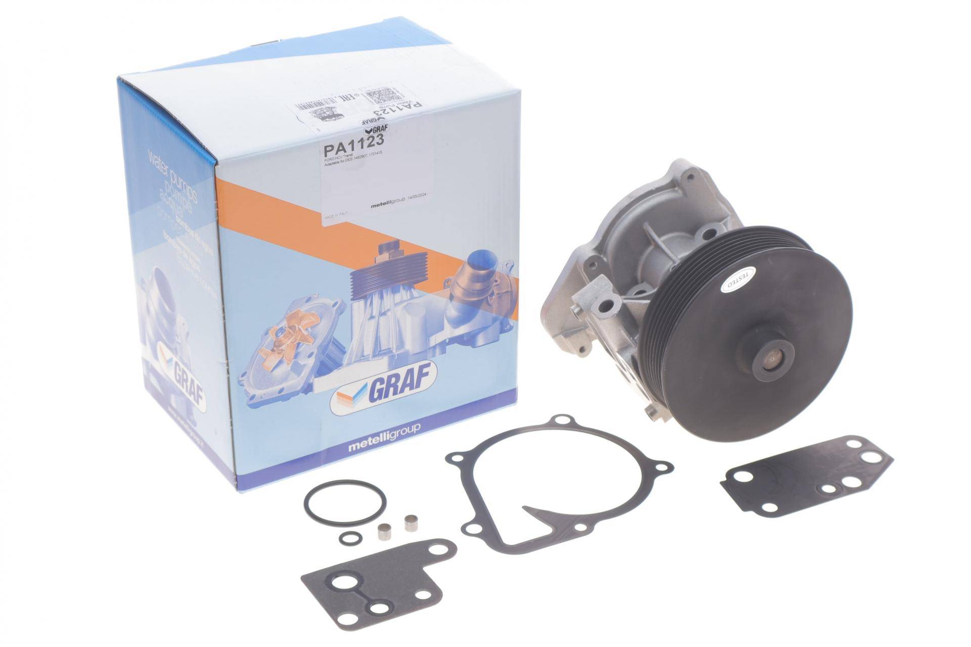 Помпа води Ford Transit VIII 2.4TDCi RWD 06-14 (R/B) (8 лоп.) (7 кан.)