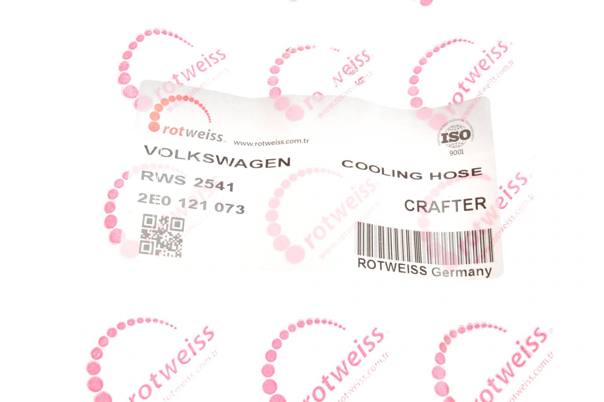 Патрубок системы охлаждения VW Crafter 2.5TDI 06-13