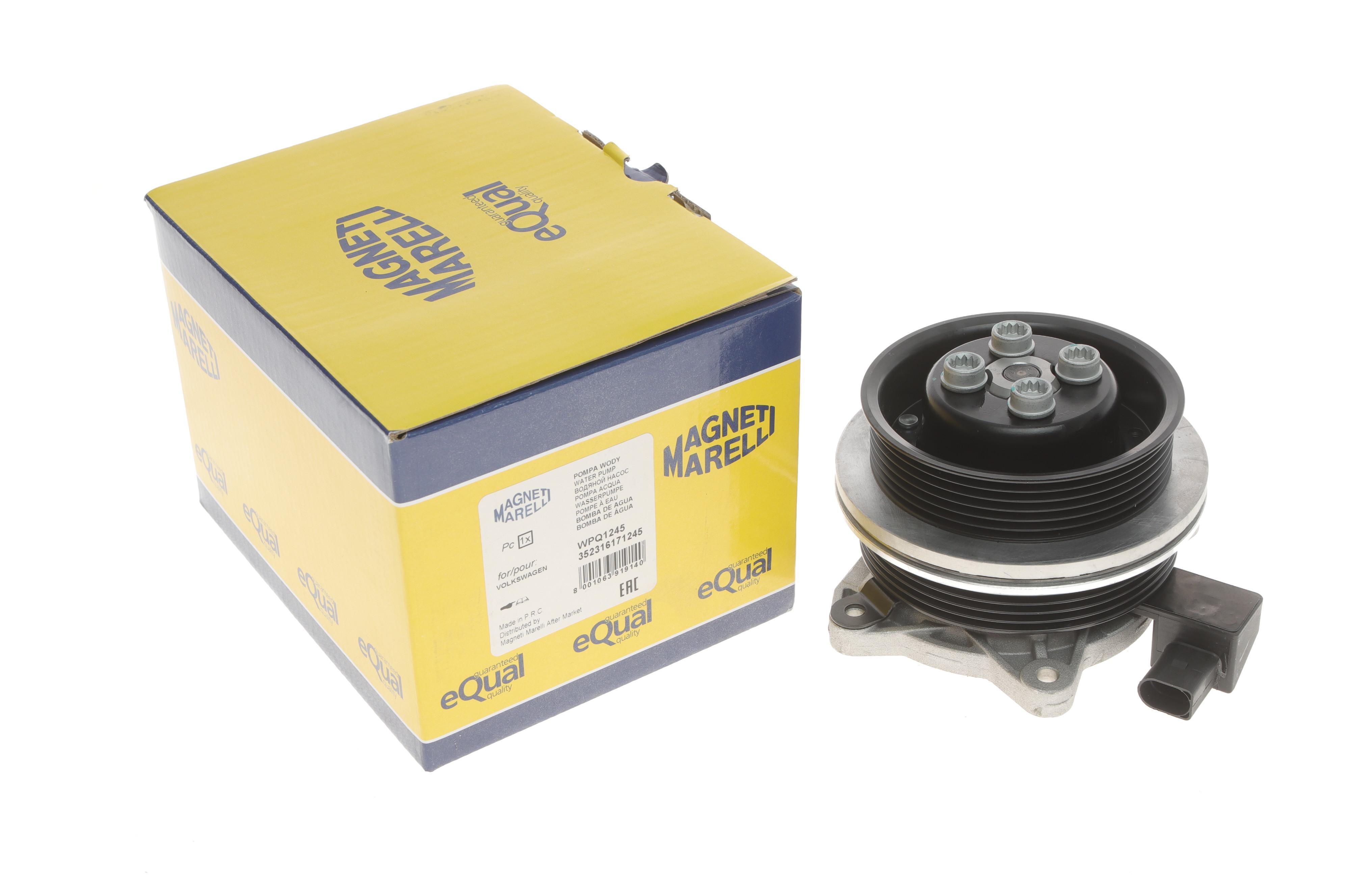 Помпа води Audi A1/VW Golf V/VI/Passat/Touran 1.4TSI/FSI, 06-14 (WPQ1245)