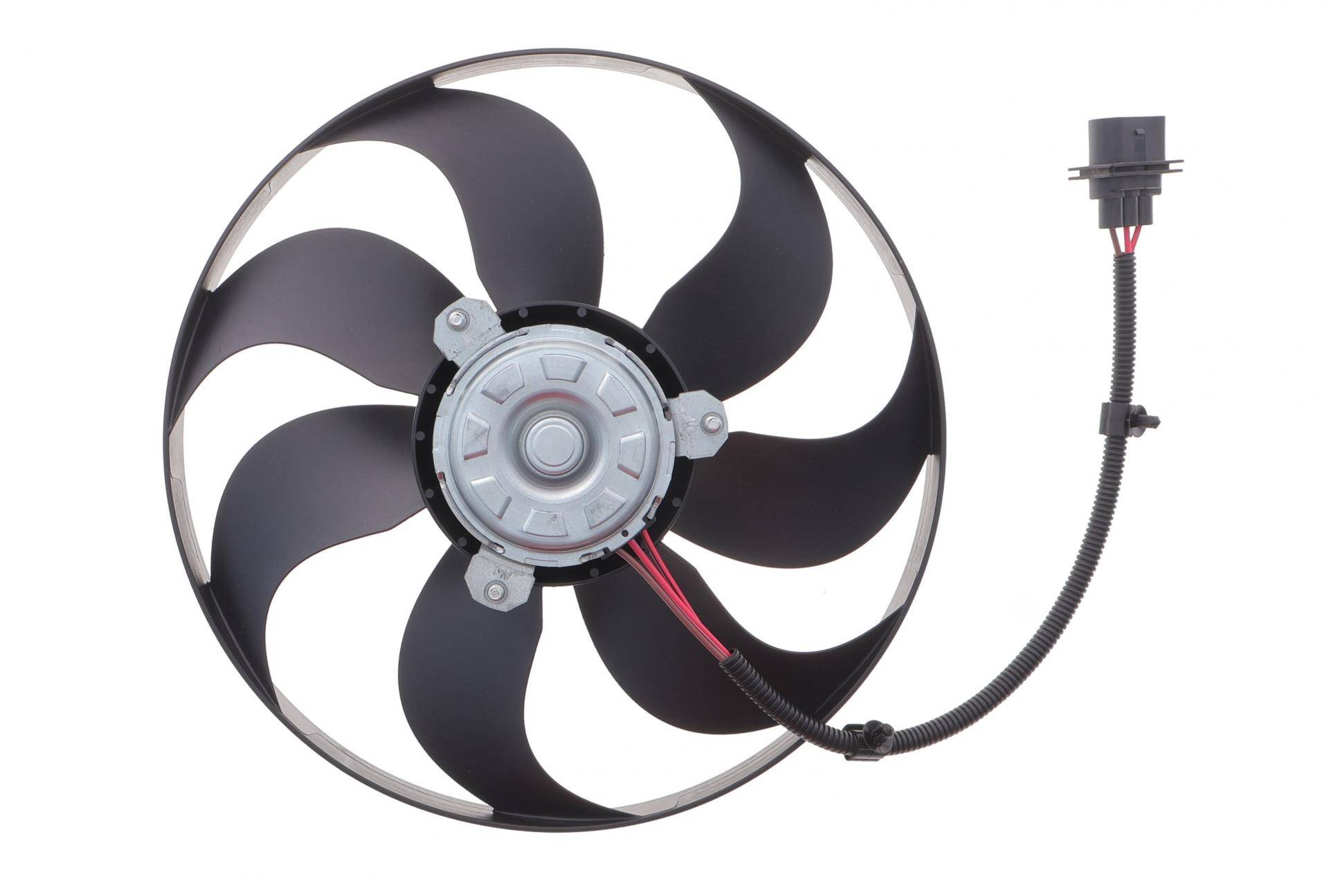 Вентилятор радіатора (електричний) Skoda Fabia/VW Golf IV -05