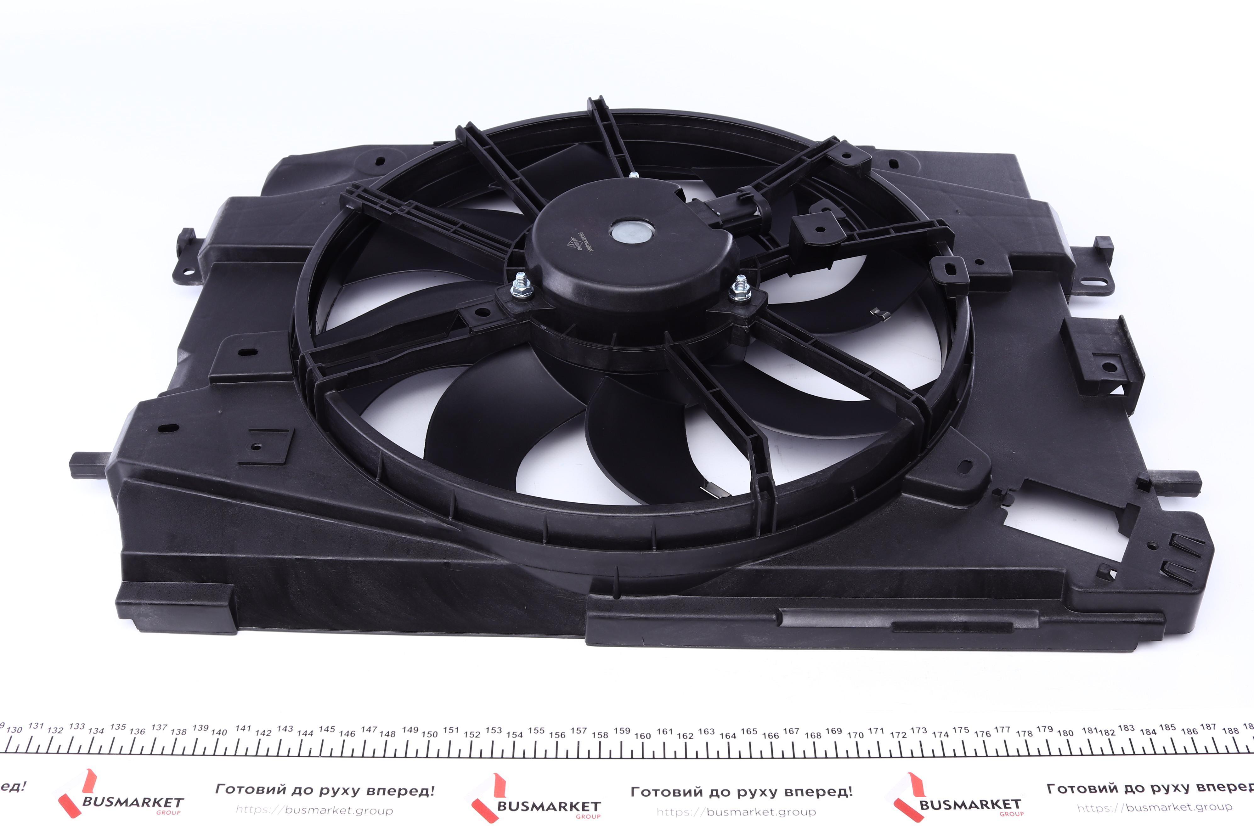 Вентилятор охолодження двигуна Dacia Dokker/Logan/Sandero 08-