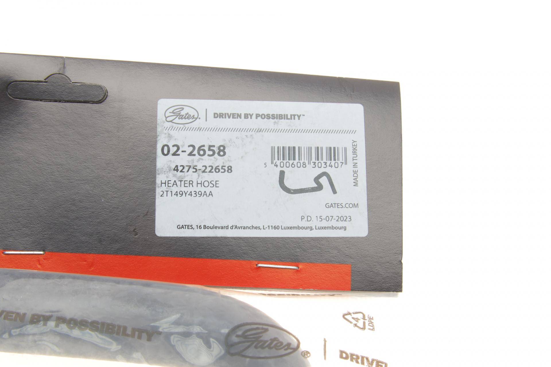 Патрубок системи охолодження Ford Transit Connect 1.8 TDCi 02-06