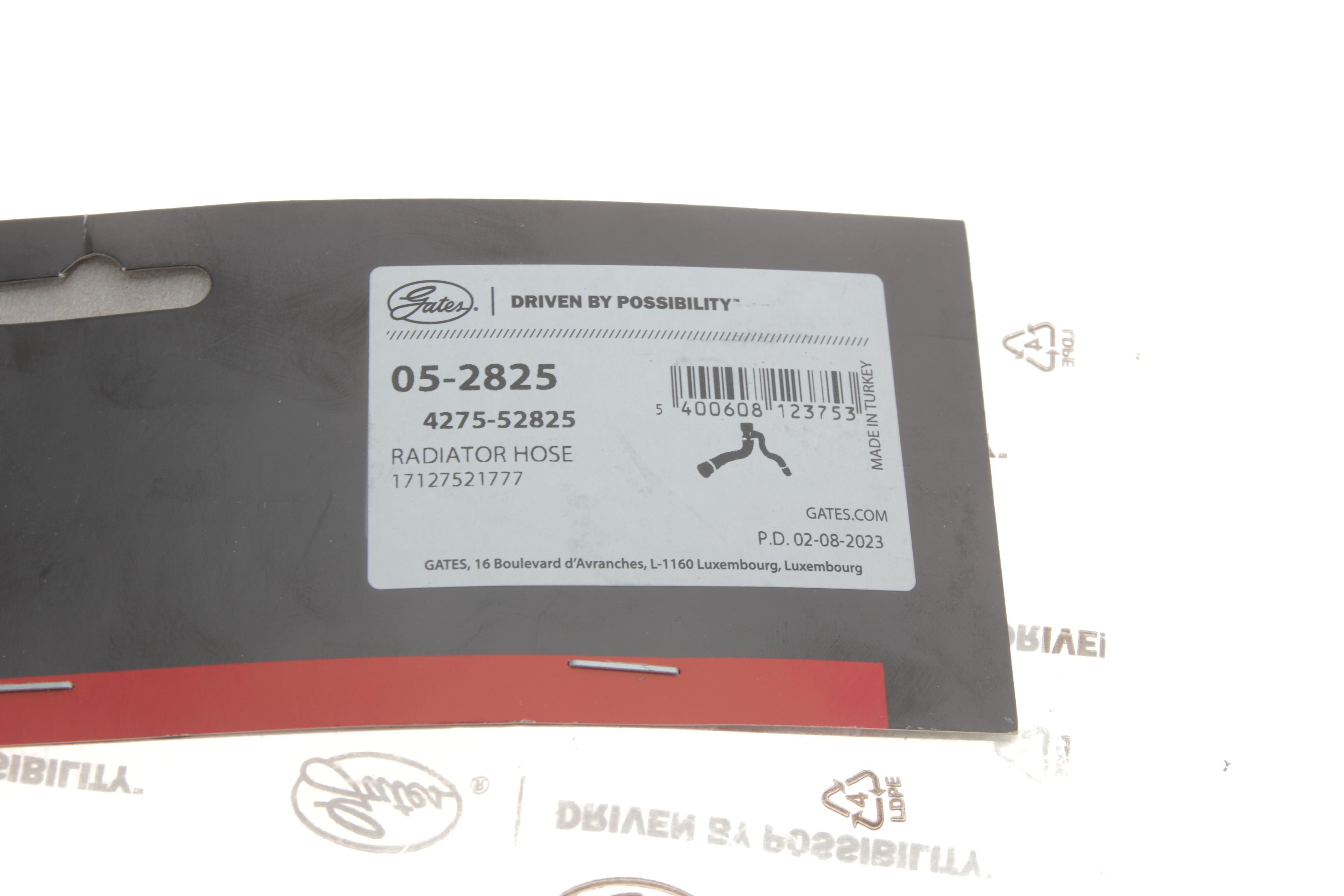 Патрубок радіатора (верхній) BMW 5 (E60/E61) 04-10 N52/N53 (к-кт в зборі)