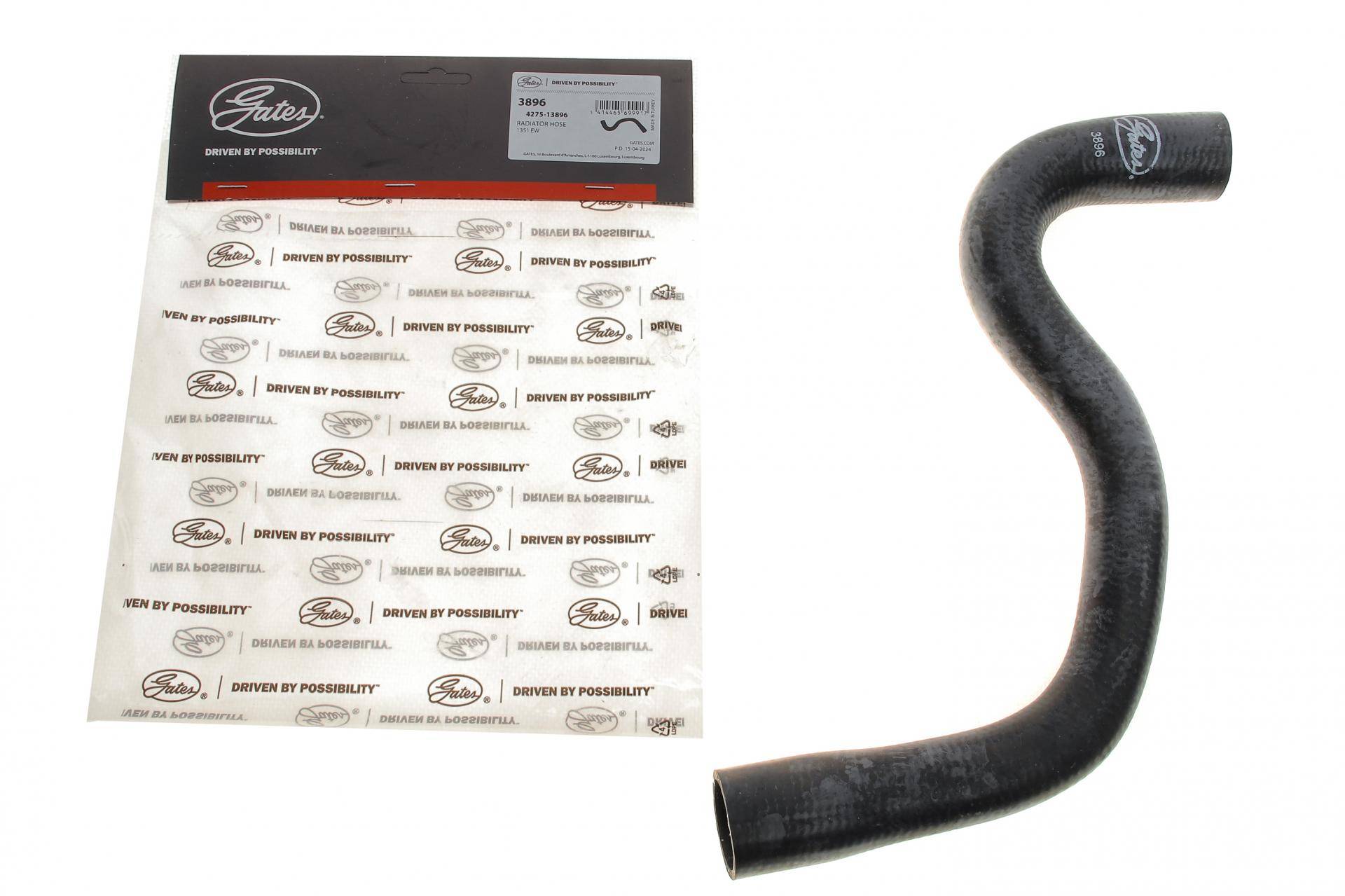 Патрубок радіатора (нижній) Peugeot 206 1.1-1.6 98-