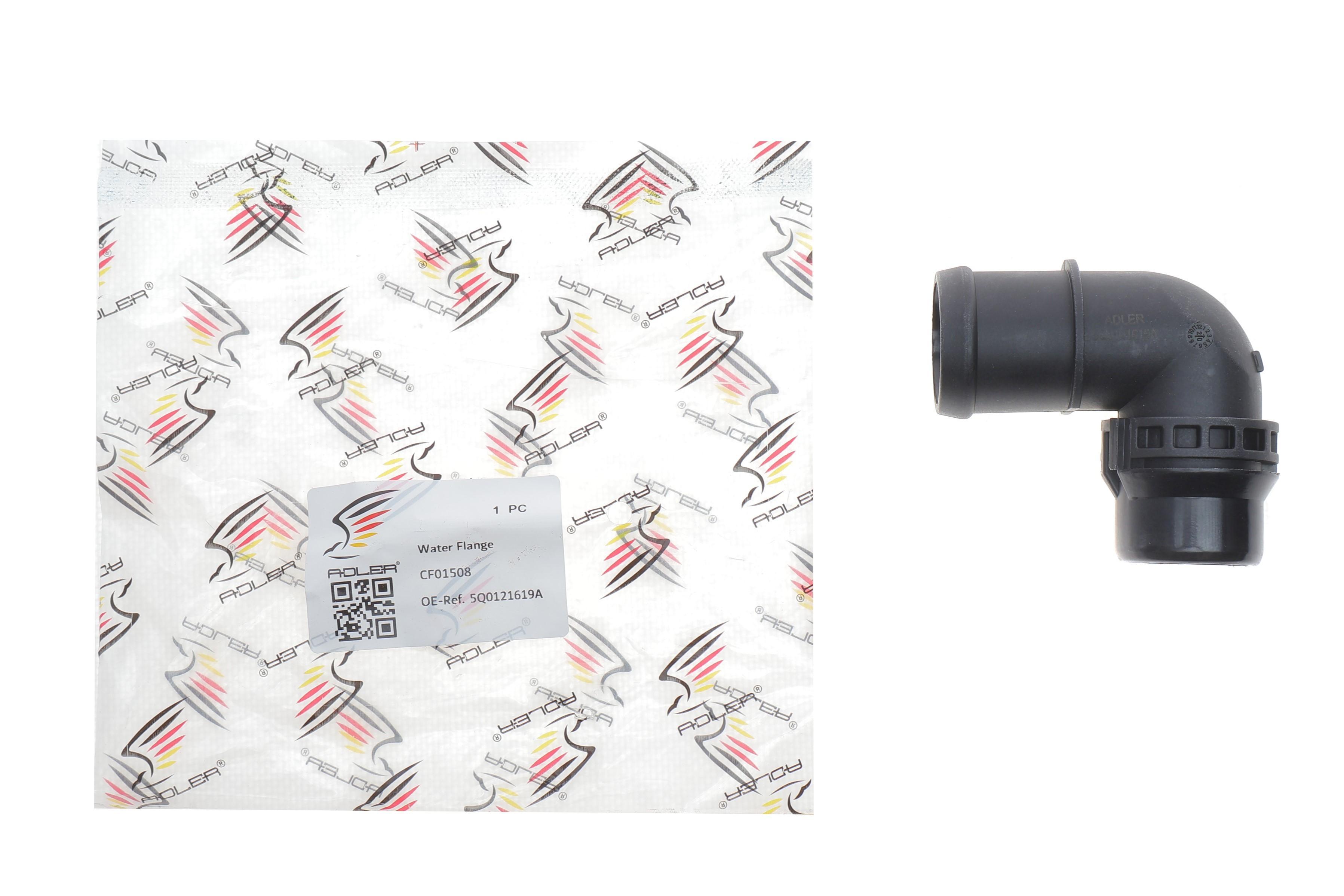 Фланець системи охолодження VW Passat/Tiguan/Touran 1.4/1.6/2.0 TSI 14-