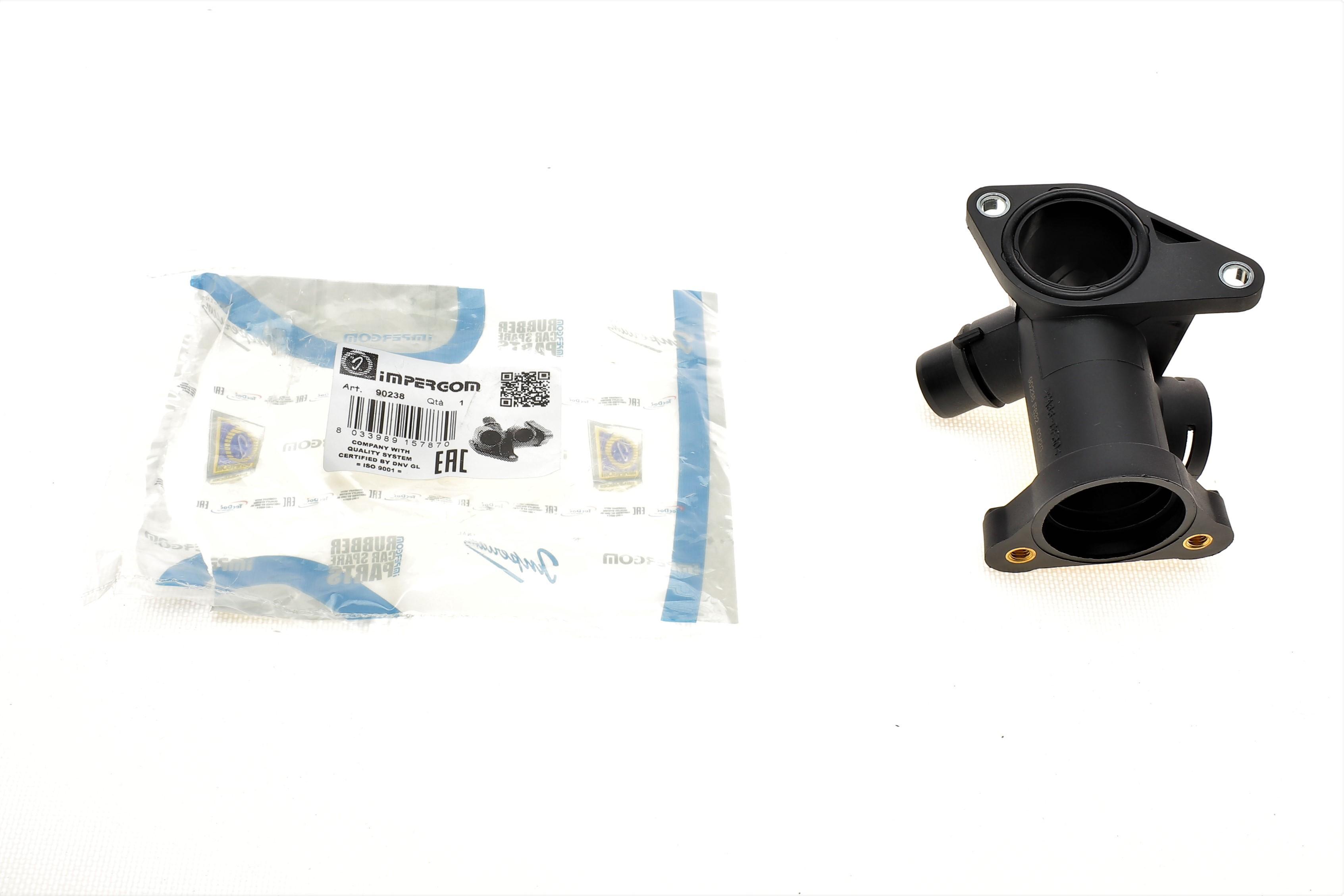 Фланець системи охолодження Audi A4/A6/VW Passat 1.8/1.8T 94-05