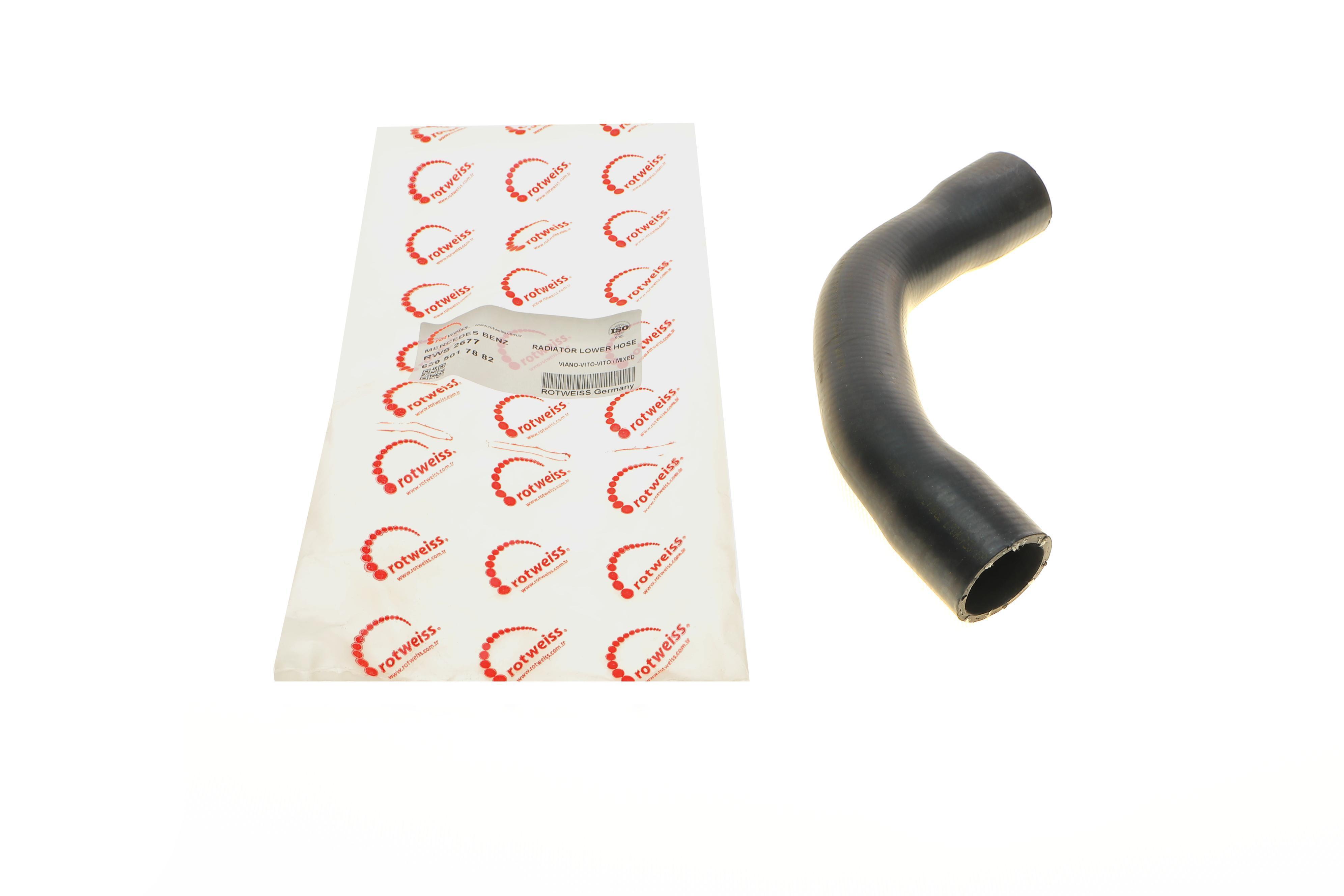 Патрубок радіатора MB Vito (W639) OM646/OM651 03-14