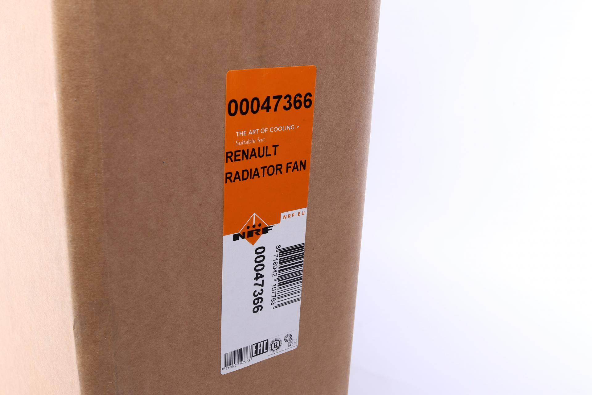 Вентилятор радіатора Renault Clio/Laguna 00- (з дифузором)