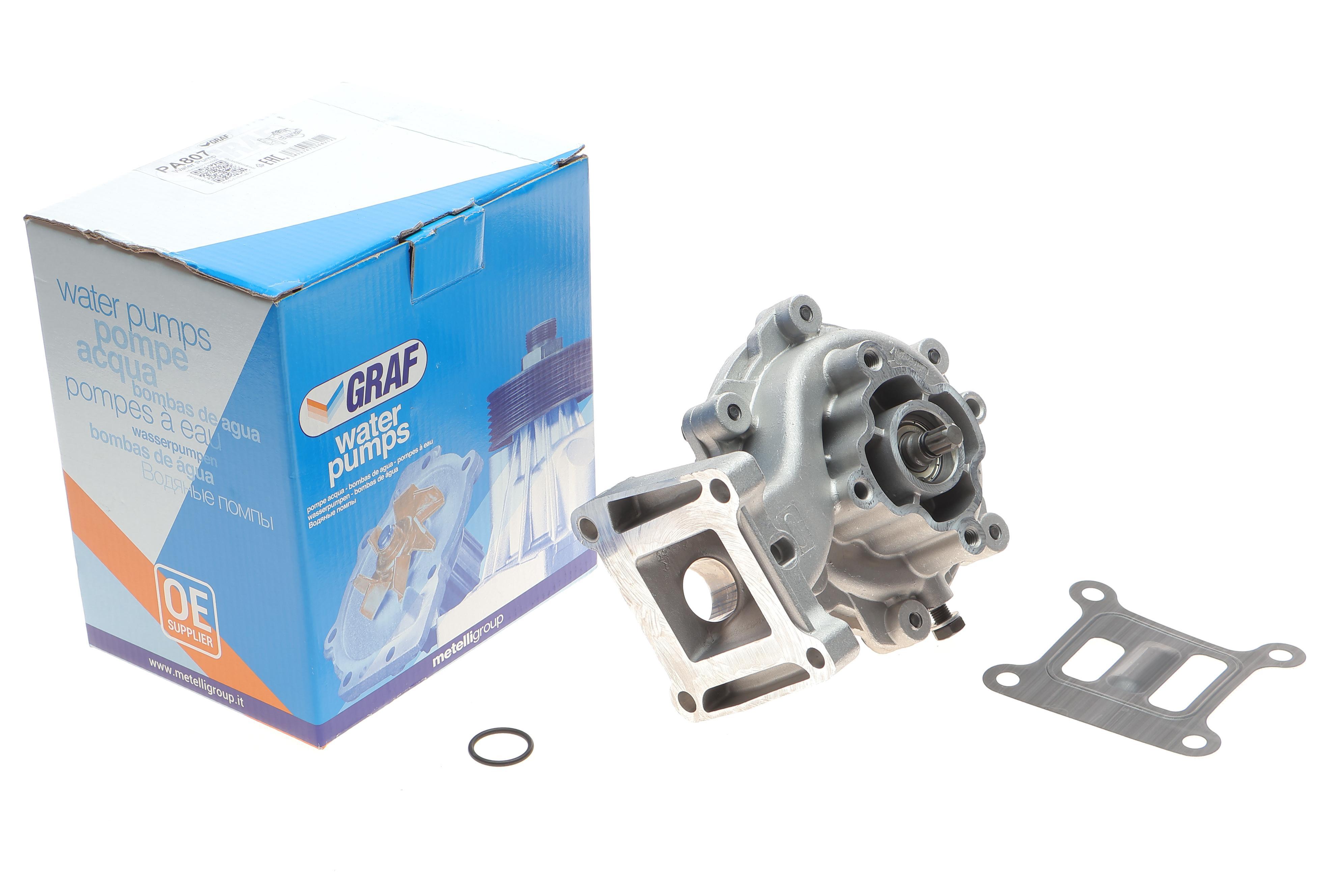 Помпа води Ford Transit VII 2.0DI/TDCi 00-06/Mondeo III 2.0/2.2TDCi 00-07 (B/B) (8 лоп.)(з корпусом)