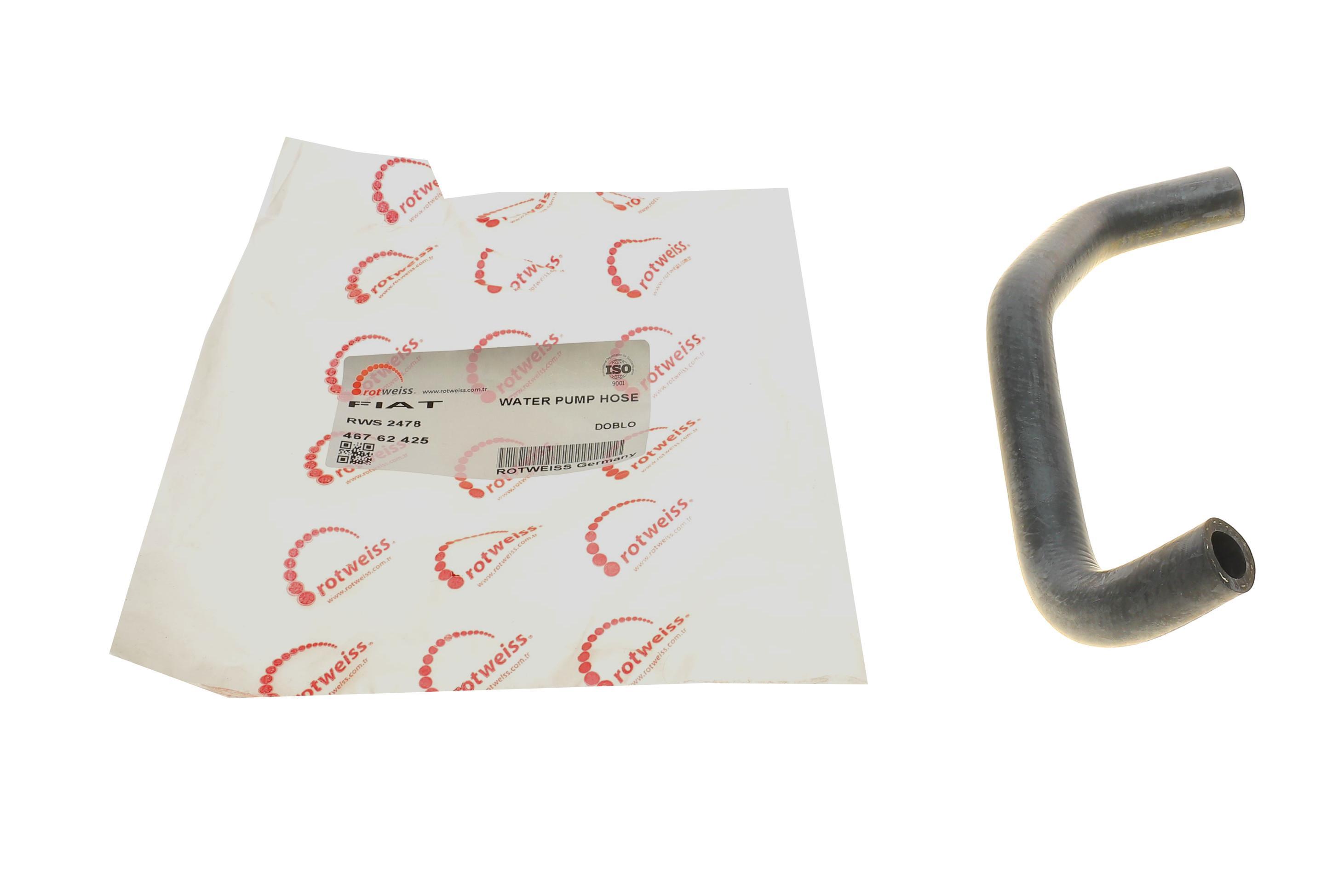 Патрубок системи охолодження Fiat Doblo 1.9 D 01-