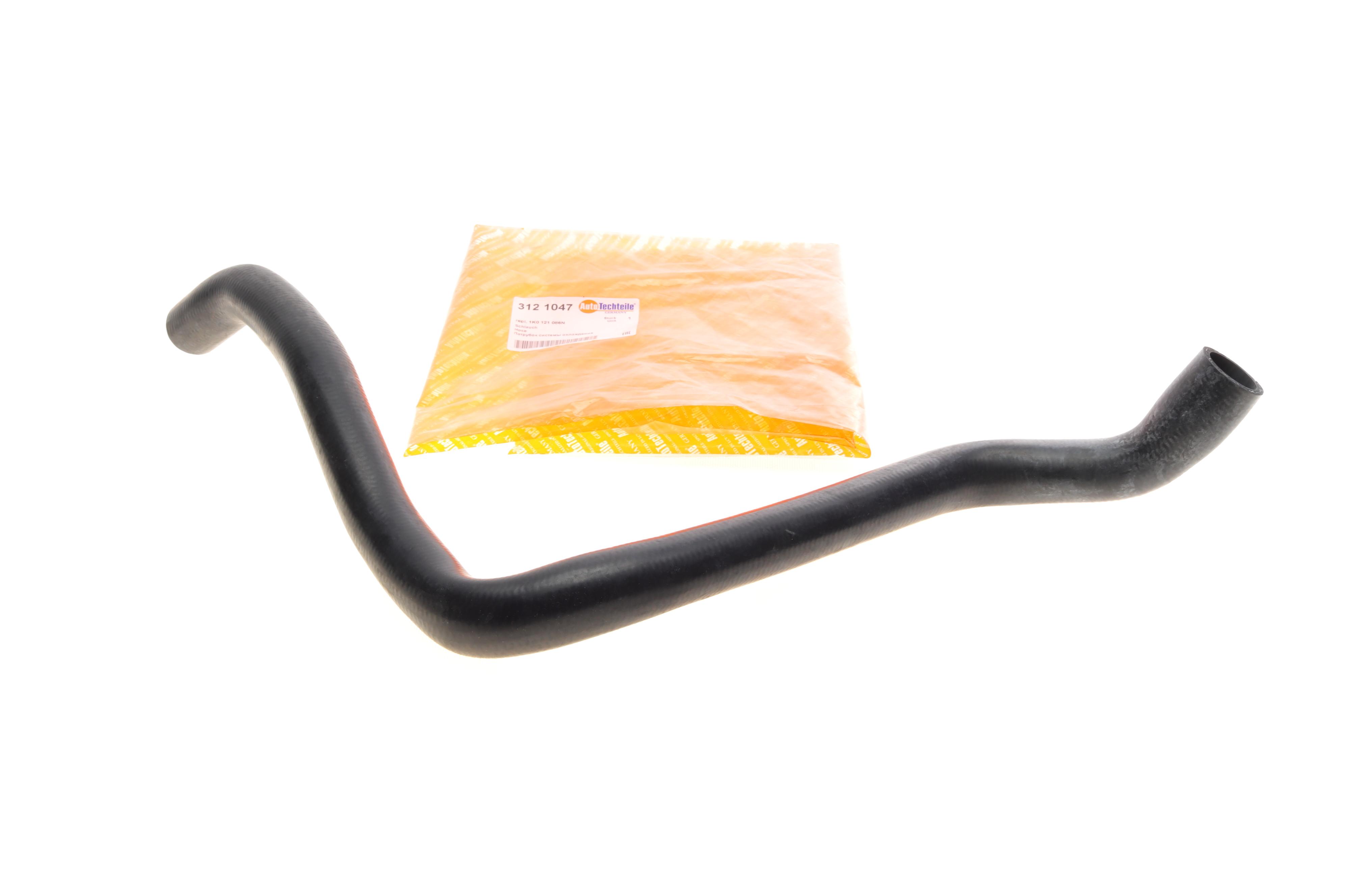 Патрубок радіатора (нижній) Audi A3/Skoda Octavia/VW Caddy/Passat/Touran 1.6/2.0 03-15