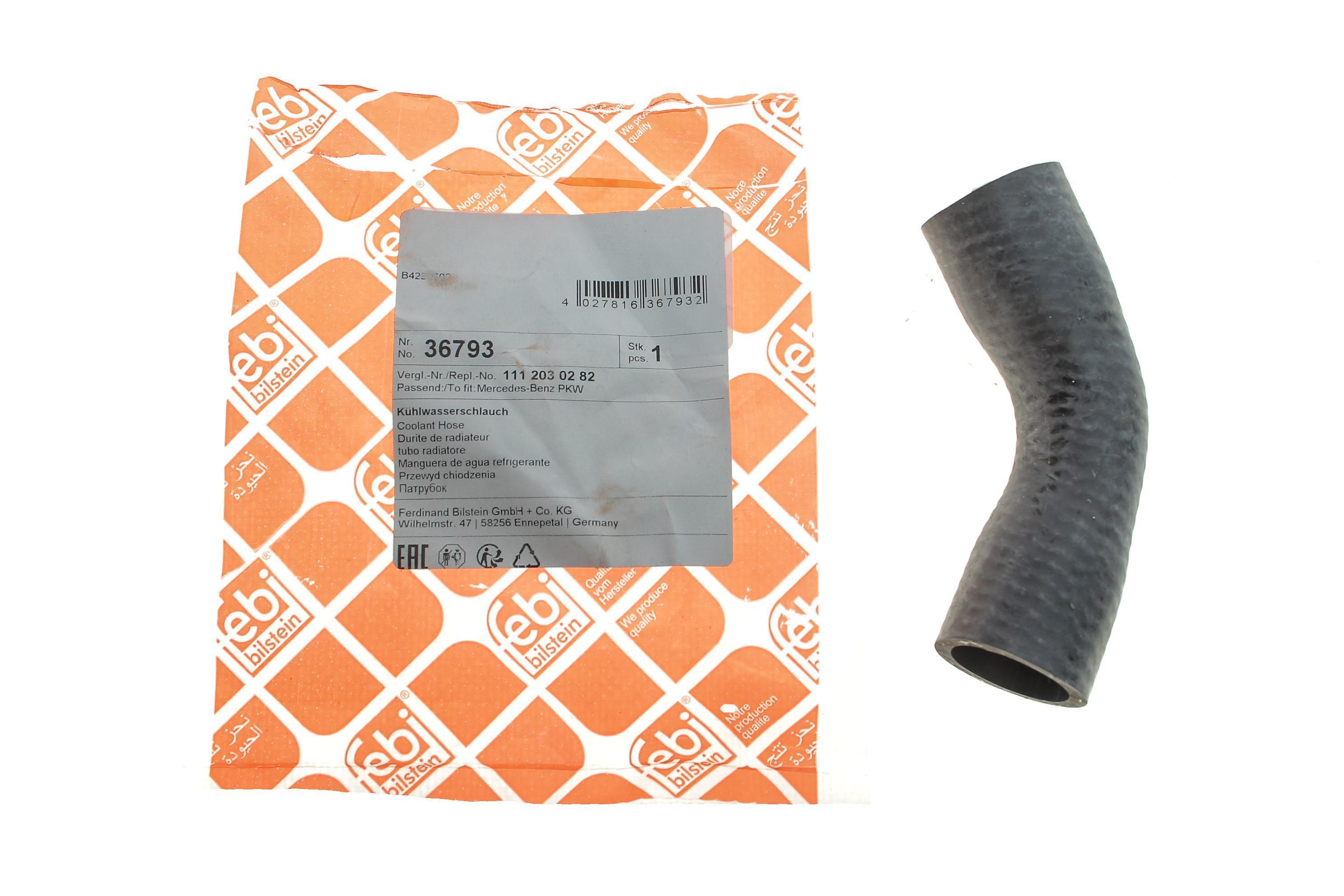 Патрубок радіатора (верхній) MB Sprinter M111 96-06