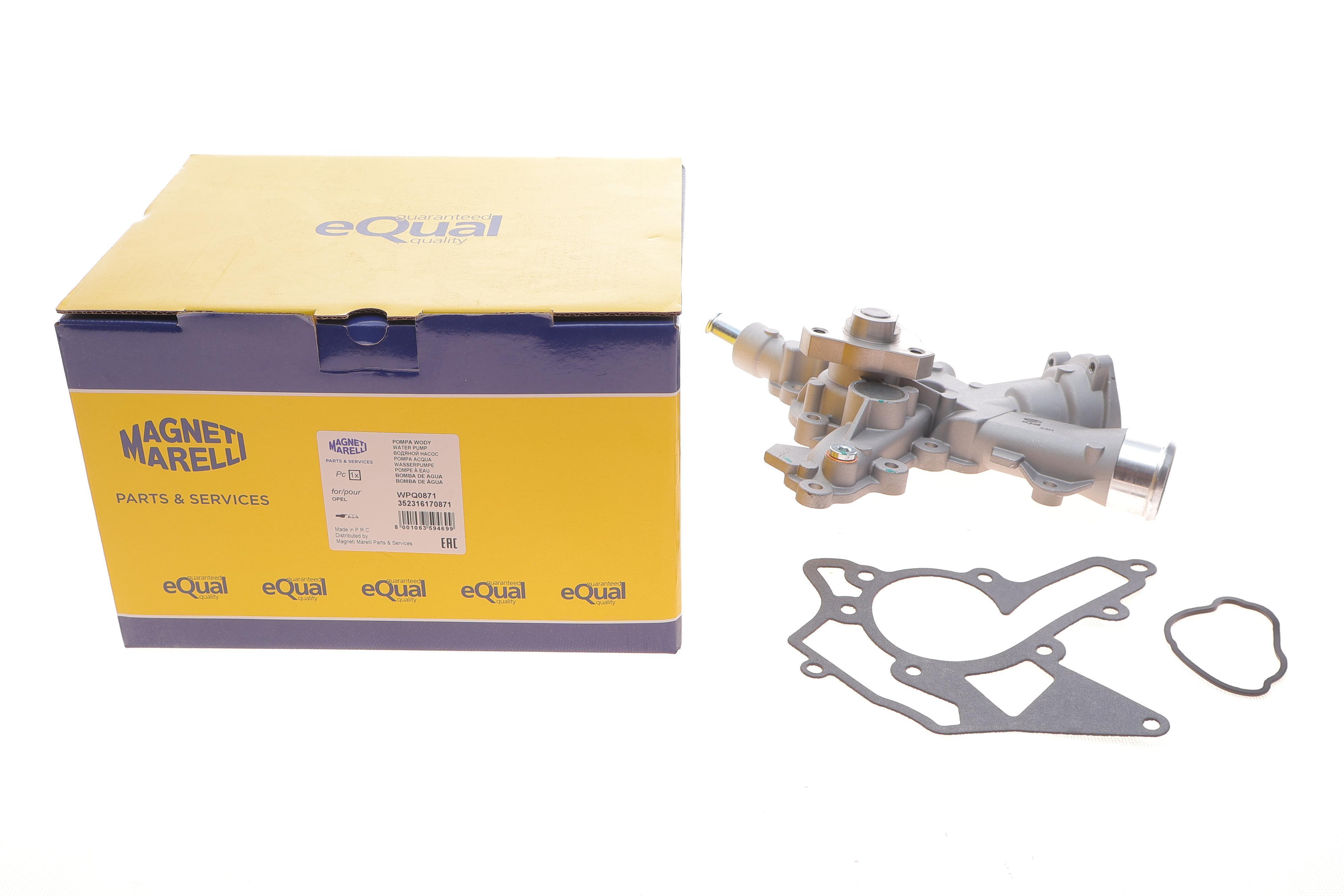 Помпа води Opel Combo 1.4 04- (WPQ0871)