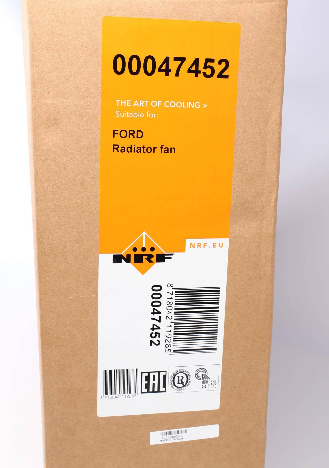 Вентилятор радіатора Ford Transit Connect 1.8 02-13 (з дифузором)