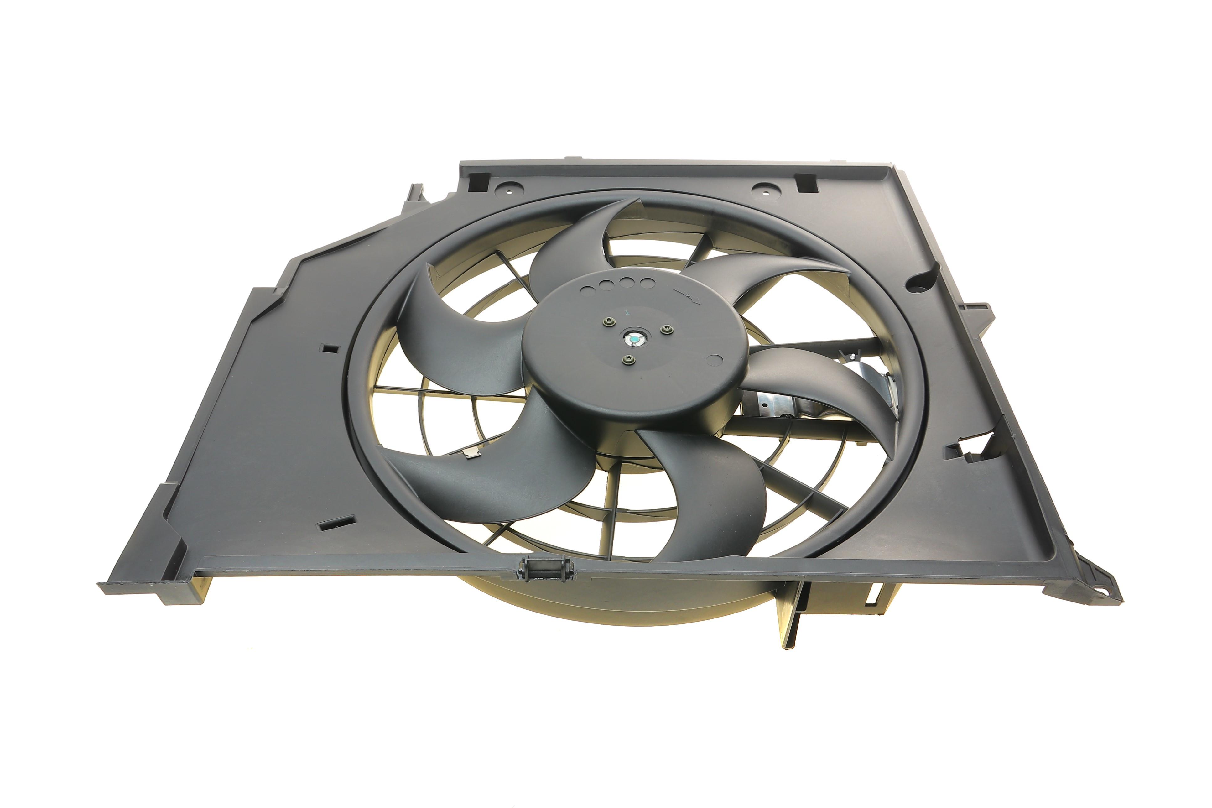 Вентилятор радіатора BMW 3 (E46) 1.6-3.0 98-06 (з дифузором) M45/M54/M57/N46