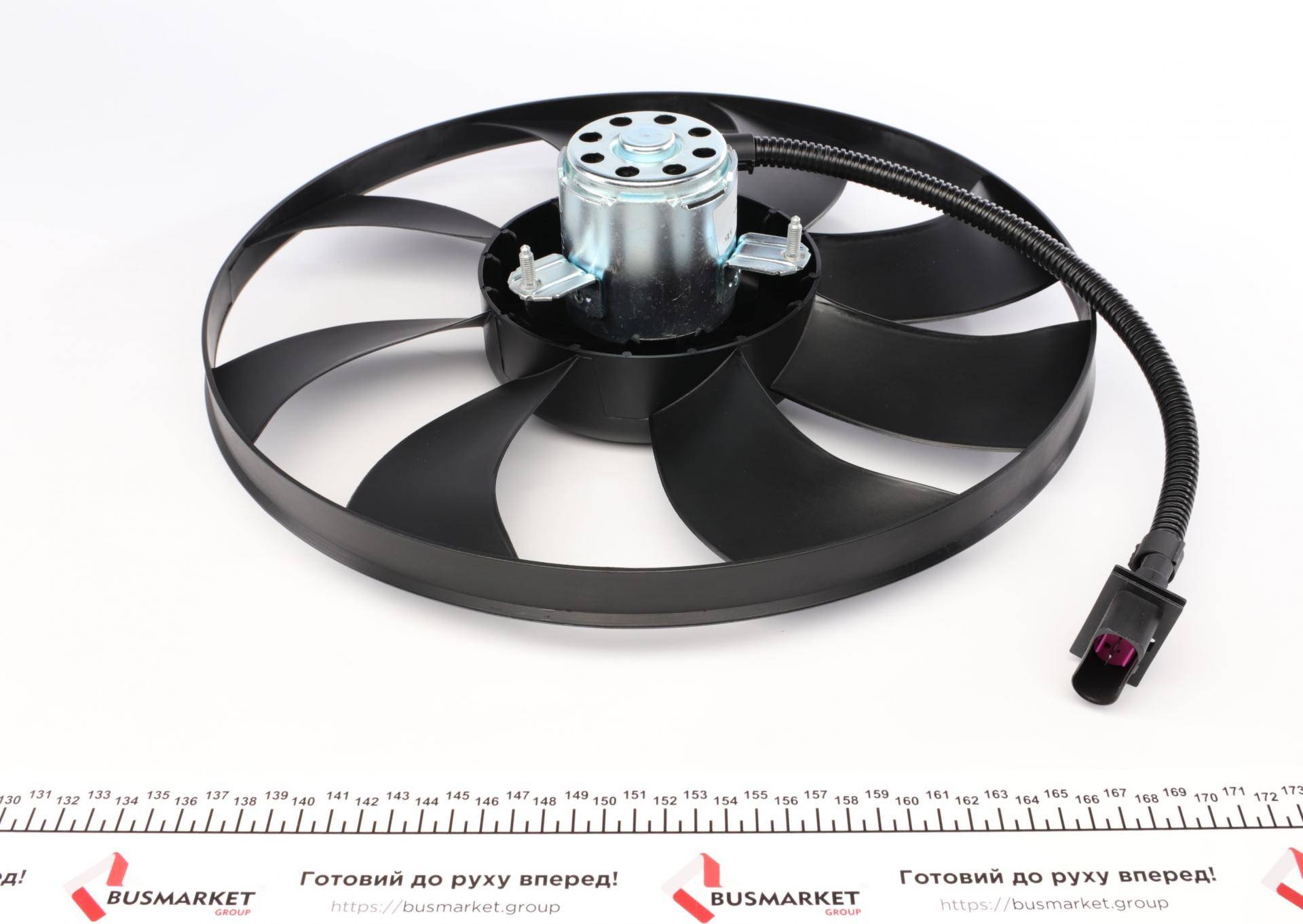 Вентилятор радіатора (електричний) Skoda Fabia/Roomster 03-10