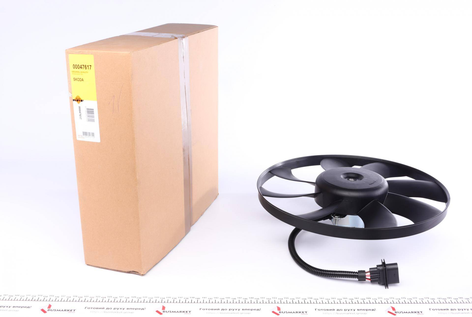 Вентилятор радіатора (електричний) Skoda Fabia/Roomster 03-10