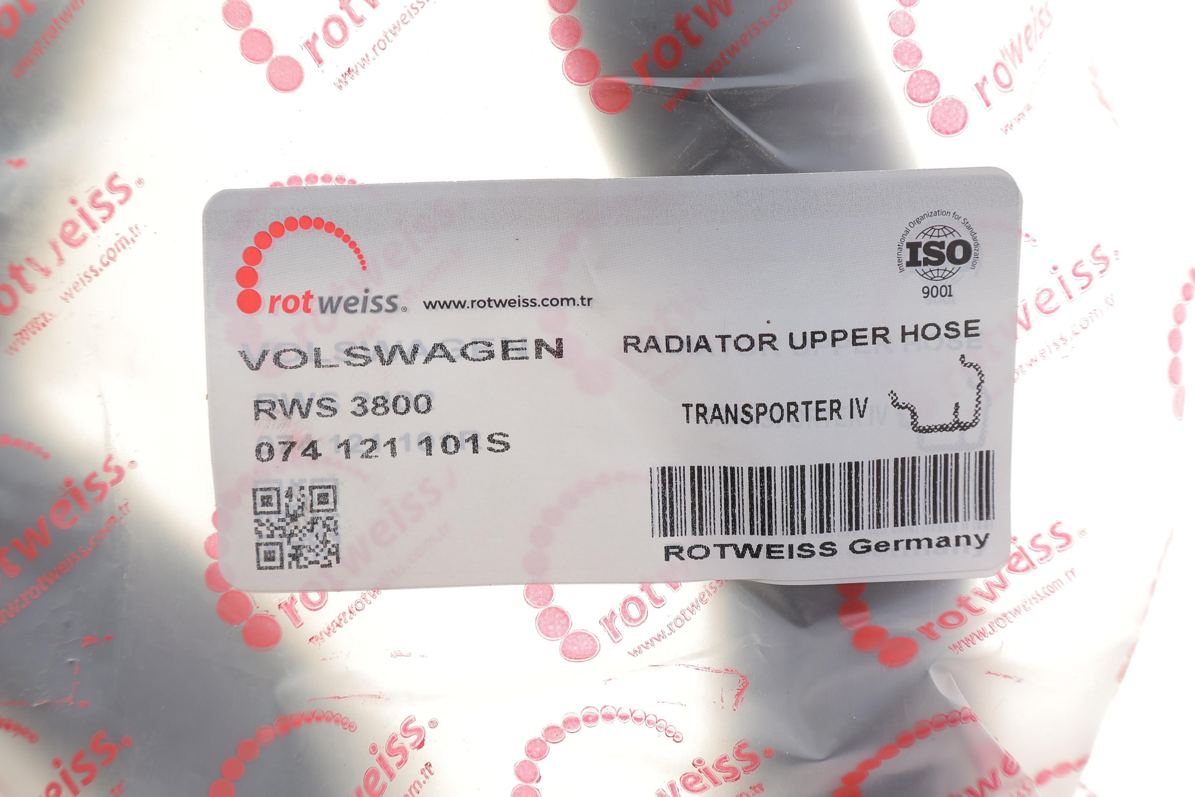 Патрубок радіатора (верхній) VW T4 2.4D/2.5 90-03