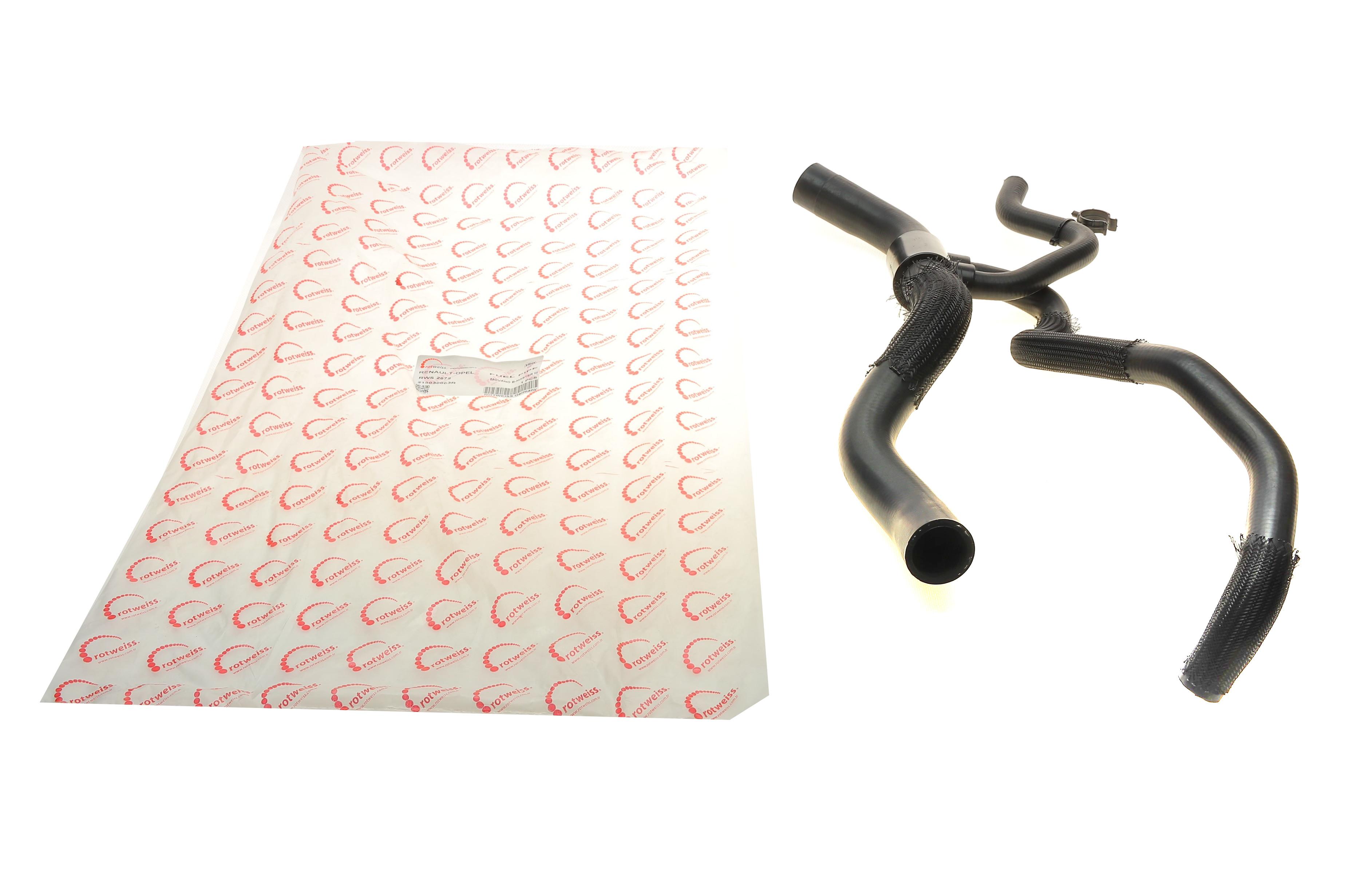 Патрубок радіатора Renault Master 2.3dCi 10-