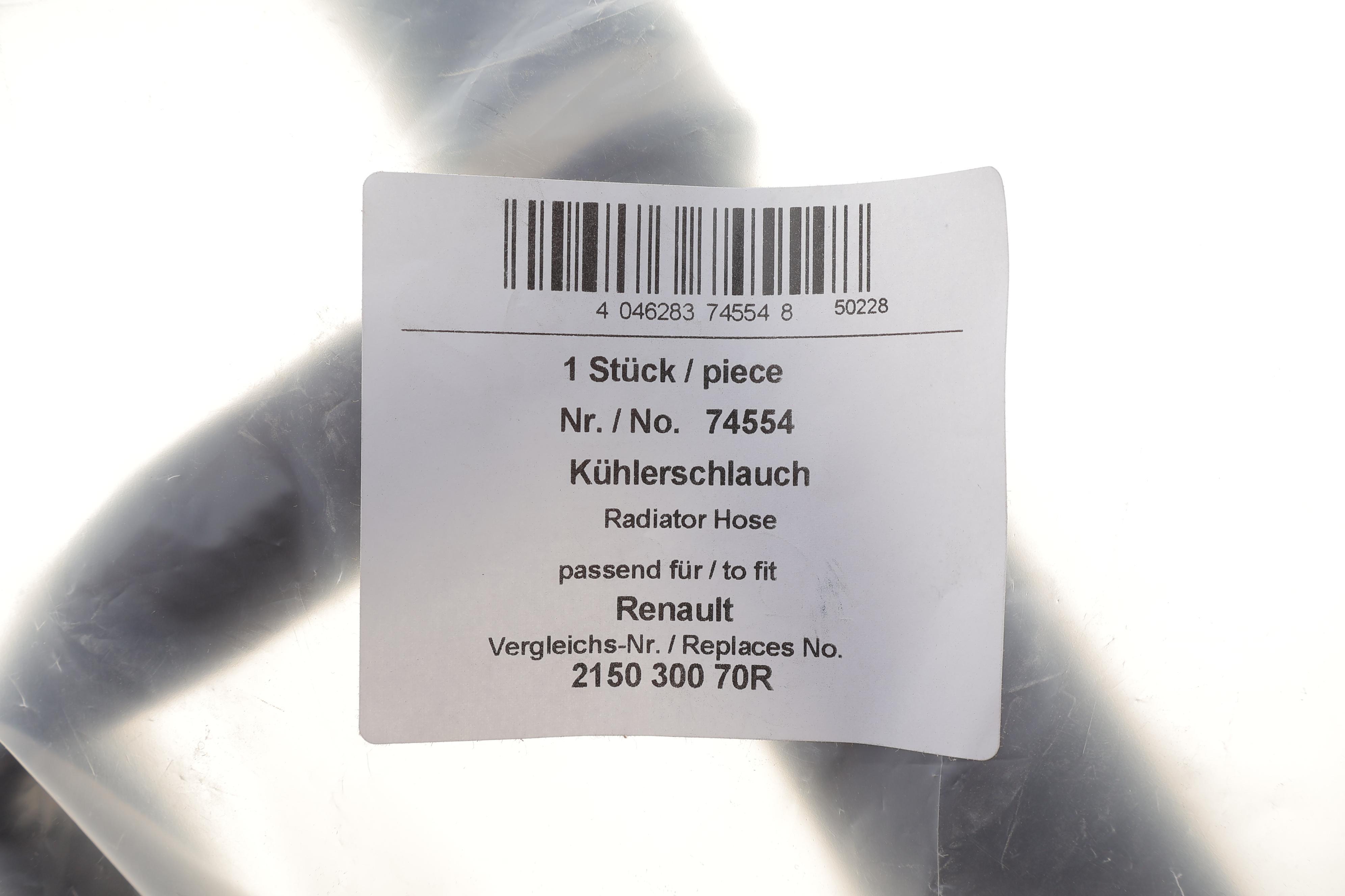 Патрубок радіатора Renault Megane/Scenic 1.5 dCi 09-16