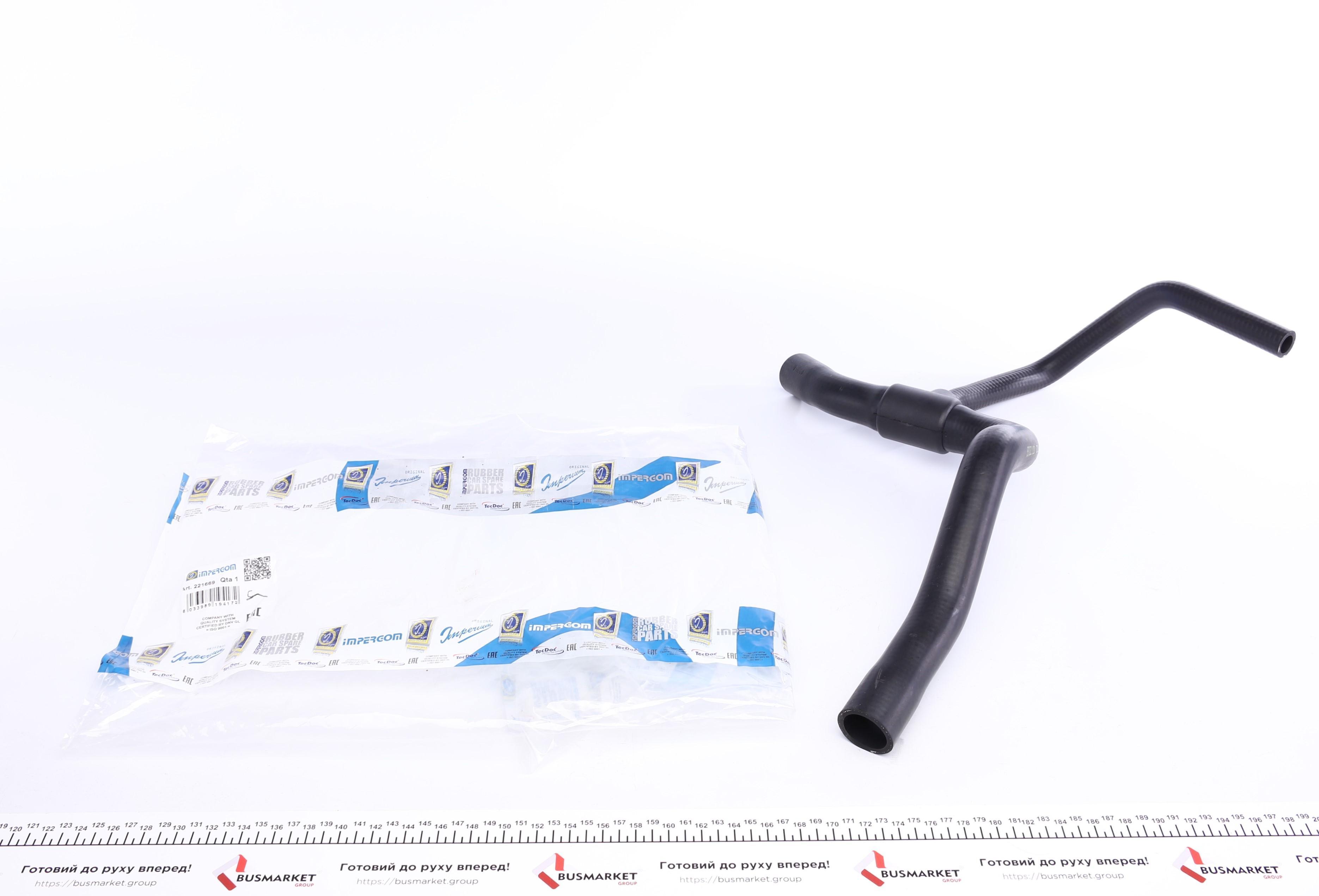 Патрубок системи охолодження Renault Logan/Dacia Logan 1.4/1.6 04-