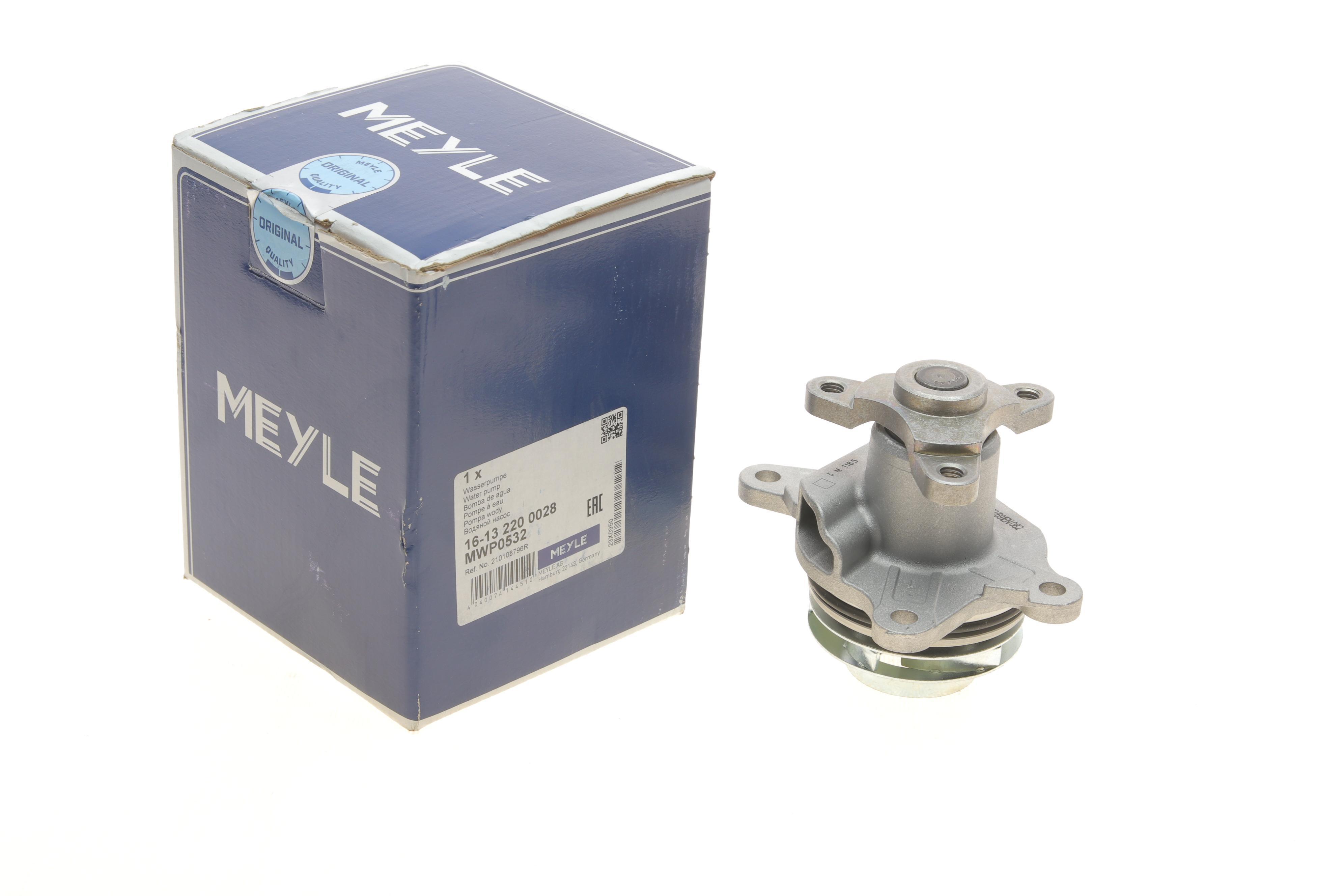 Помпа води Renault Trafic/Scenic/Megane/Opel Vivaro/Nissan Qashqai/X-Trail/MB Vito (W447) 1.6D 11-