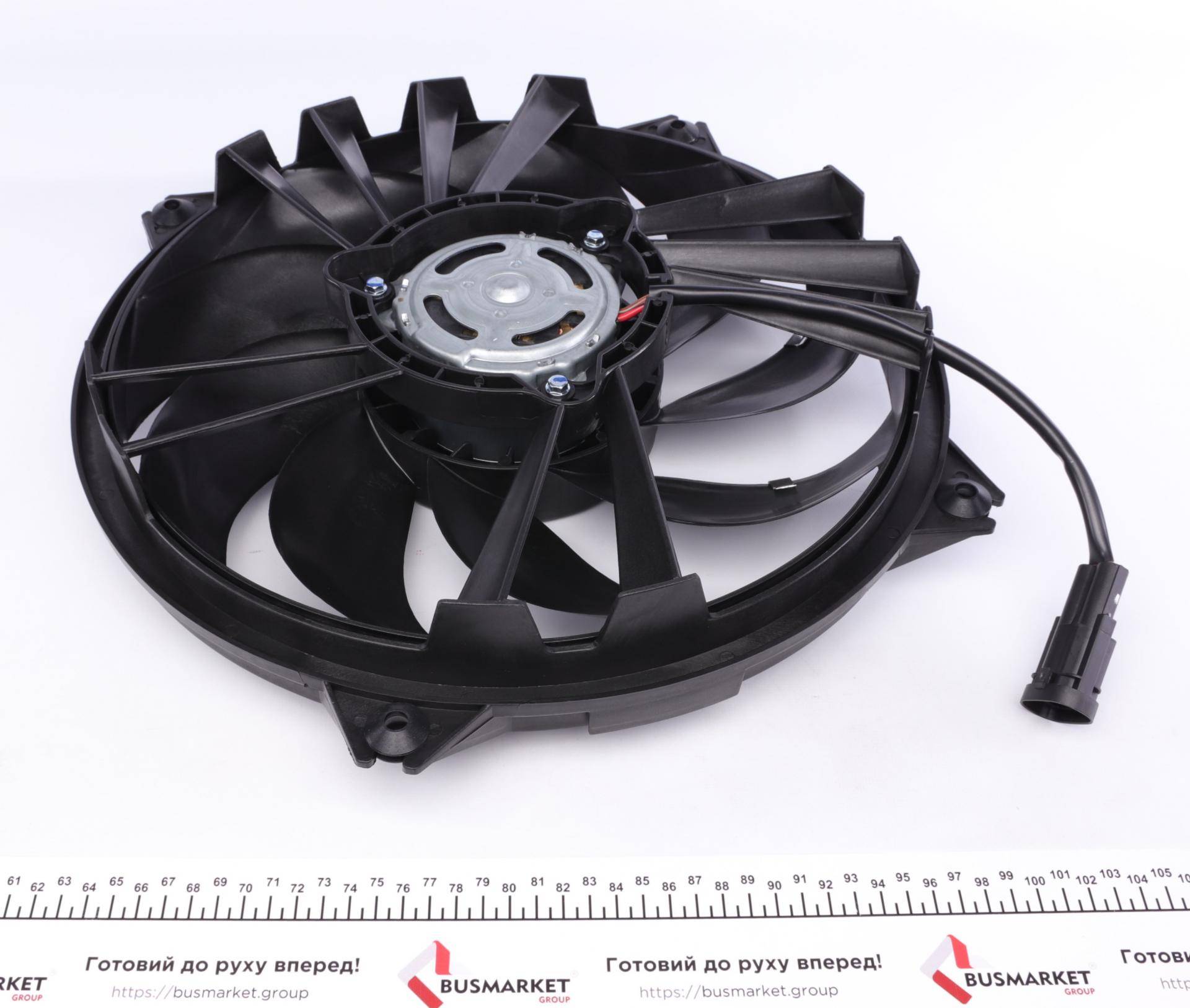 Вентилятор радіатора (електричний) Citroen Berlingo/Peugeot Partner 96-15