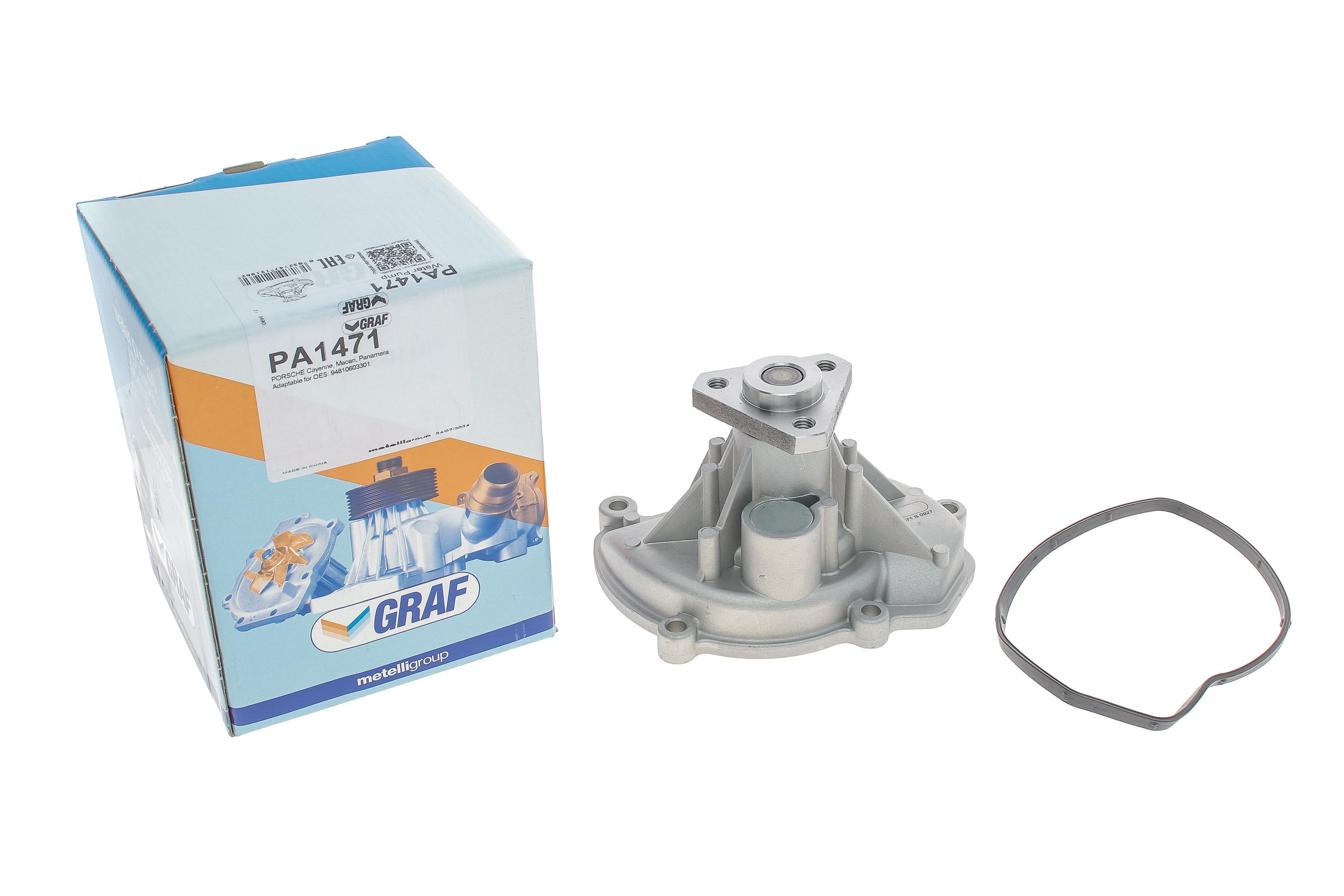 Помпа води Porsche Cayenne/Panamera/Macan 3.0/3.6/4.8 07- R/B) (6лоп.)