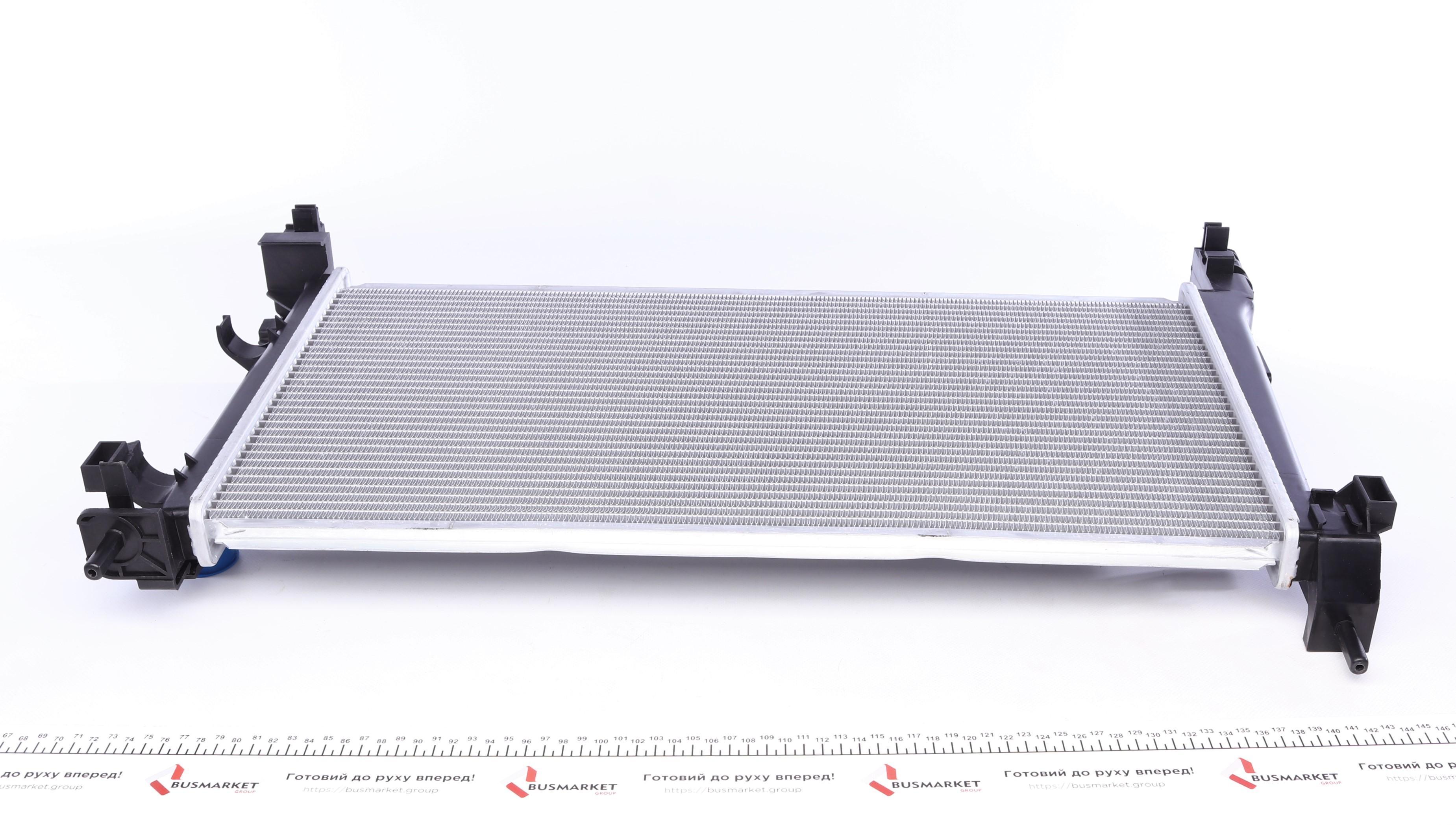 Радіатор охолодження Citroen Nemo/Fiat Fiorino/Peugeot Bipper 1.3 HDI 10- (630x342x26) (+AC/МКПП)