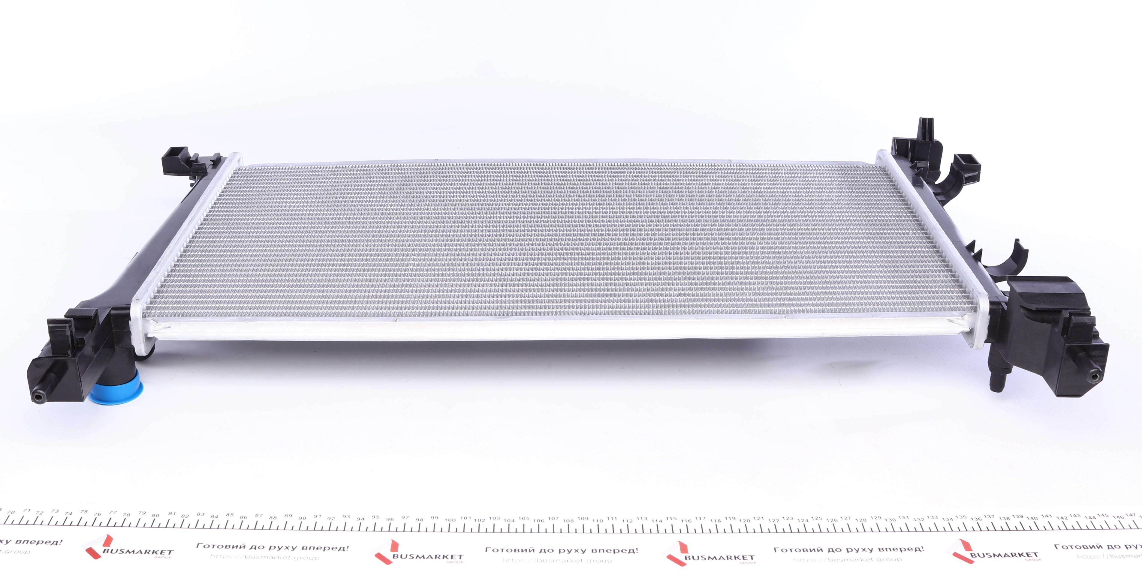 Радіатор охолодження Citroen Nemo/Fiat Fiorino/Peugeot Bipper 1.3 HDI 10- (630x342x26) (+AC/МКПП)