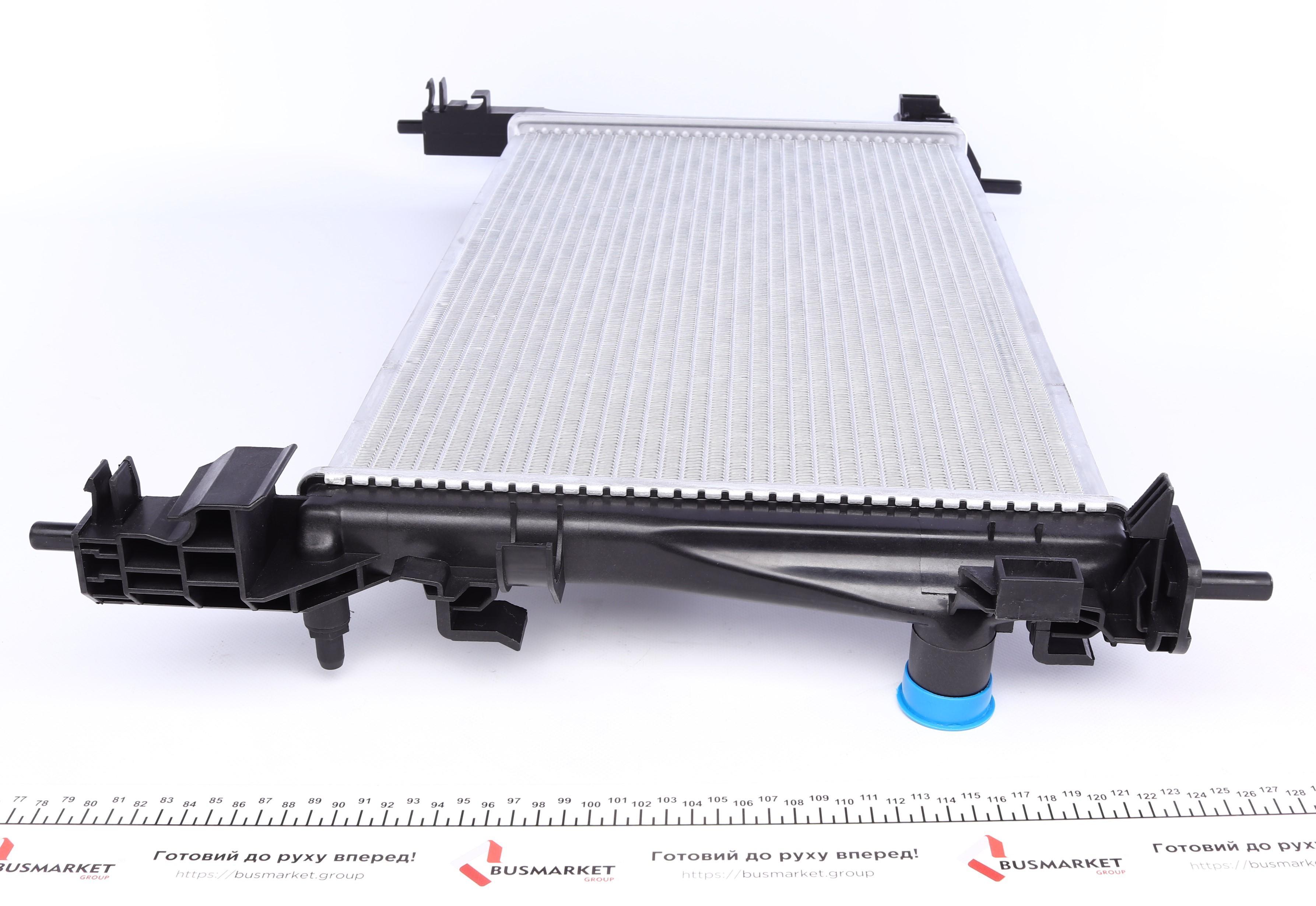 Радіатор охолодження Citroen Nemo/Fiat Fiorino/Peugeot Bipper 1.3 HDI 10- (630x342x26) (+AC/МКПП)