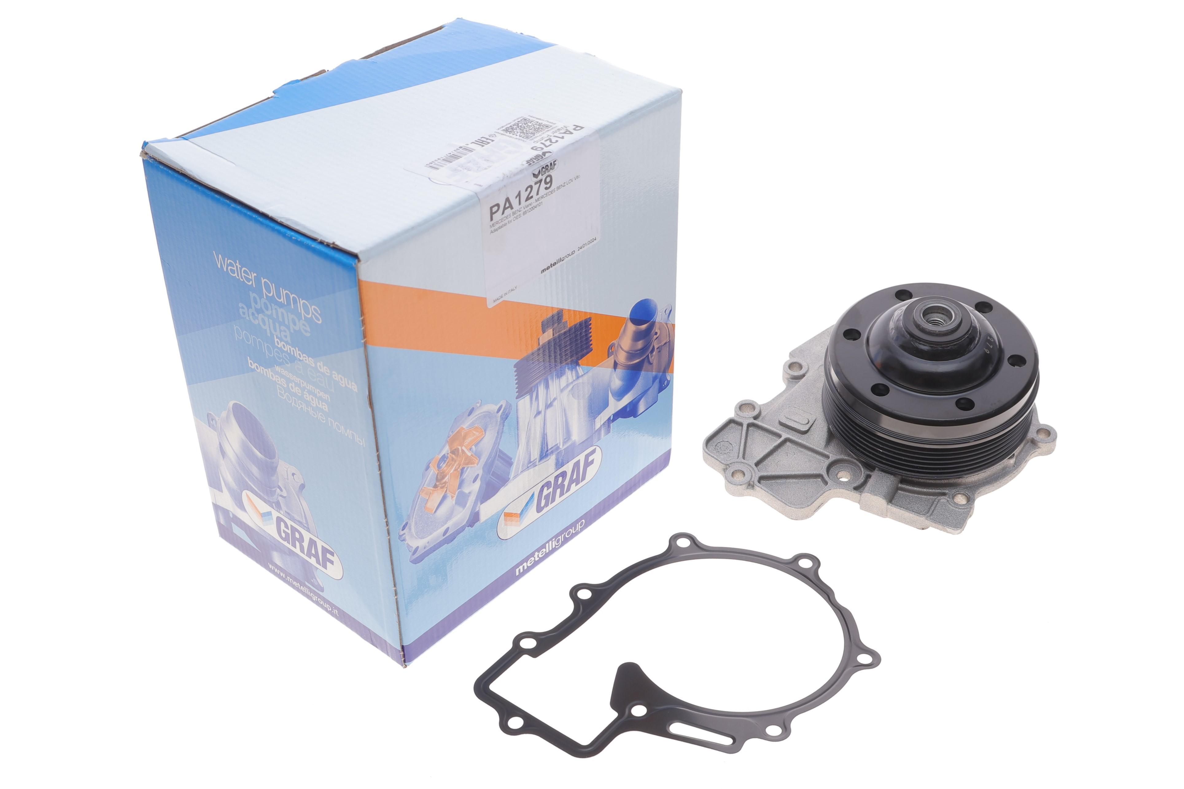 Помпа води MB Vito/Viano (W639) 2.0/2.2CDI 10- (B/B) (9лоп) (6кан)