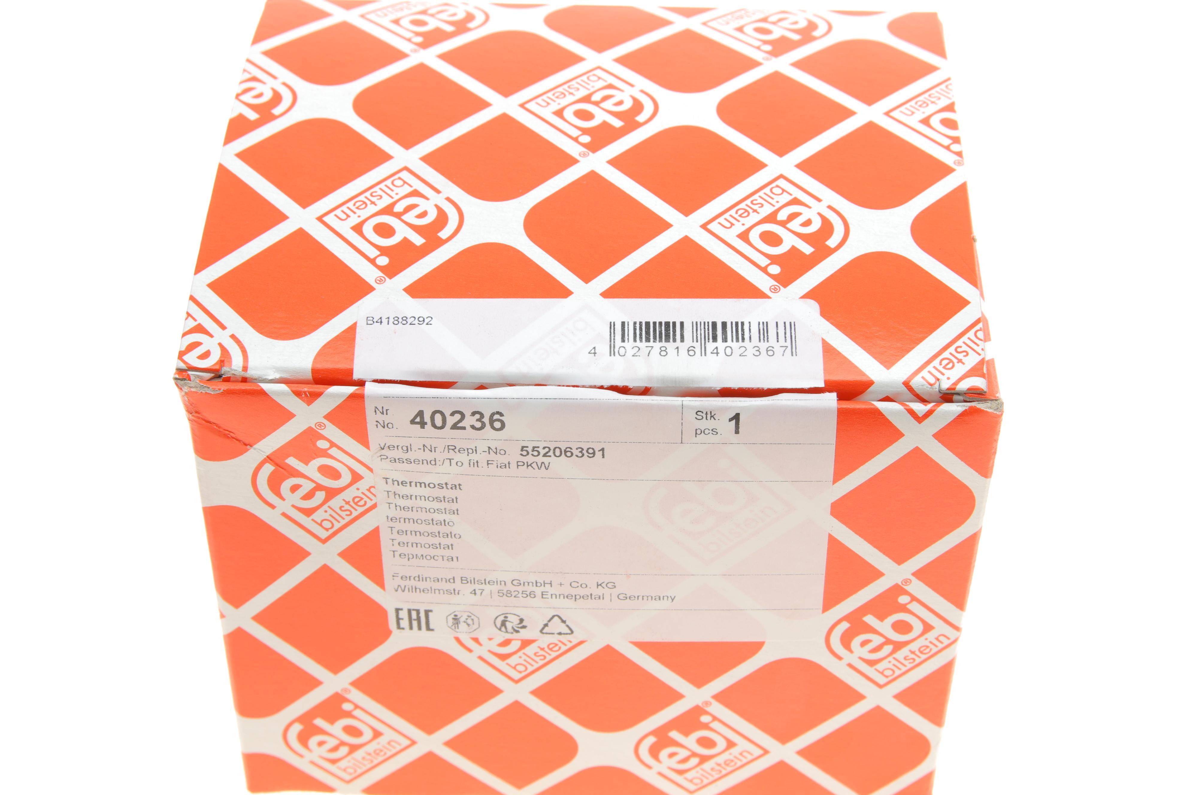 Термостат Fiat Doblo/Opel Combo 1.3D/CDTI 10- (88°C)