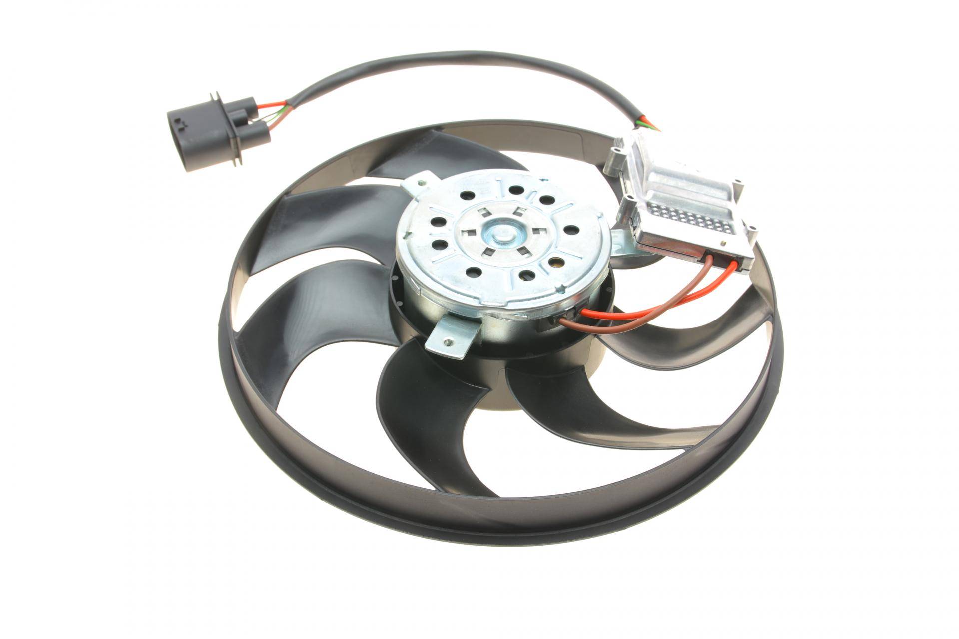 Вентилятор охолодження двигуна Audi Q7/VW Touareg 2.5-6.0 02-15 (L) (d=300mm)