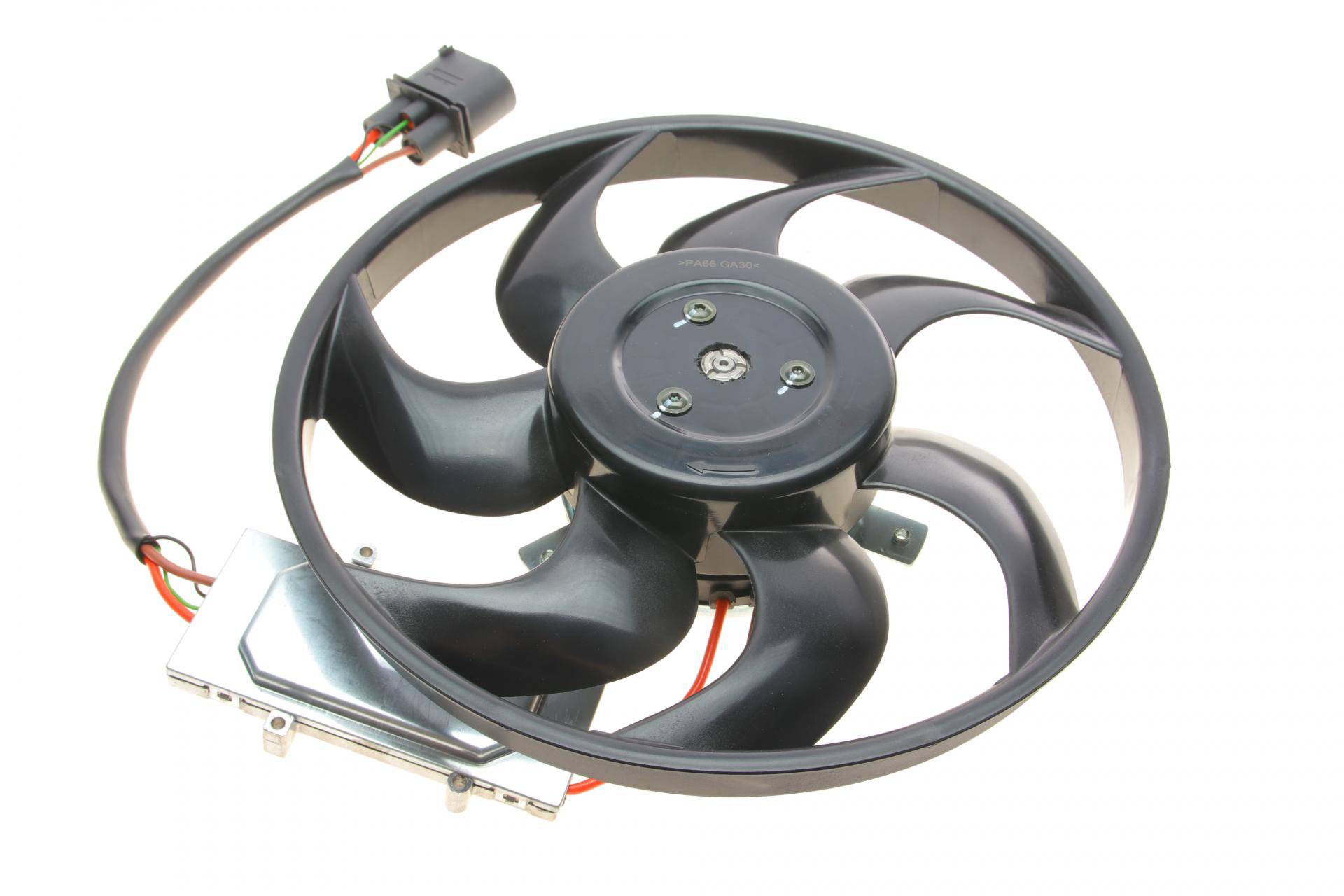 Вентилятор охолодження двигуна Audi Q7/VW Touareg 2.5-6.0 02-15 (L) (d=300mm)