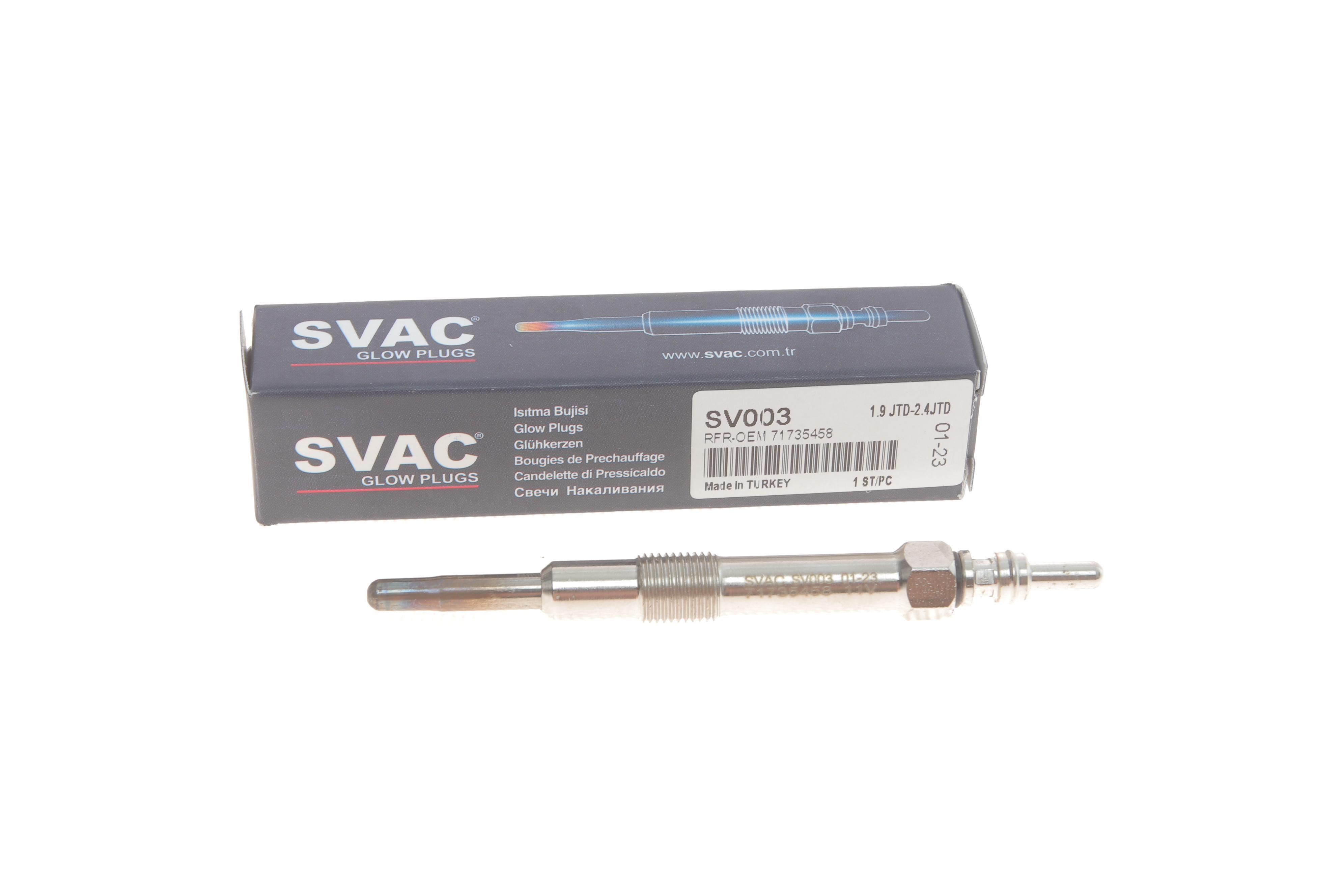 Свічка розжарювання Fiat Doblo 1.9JTD 01-