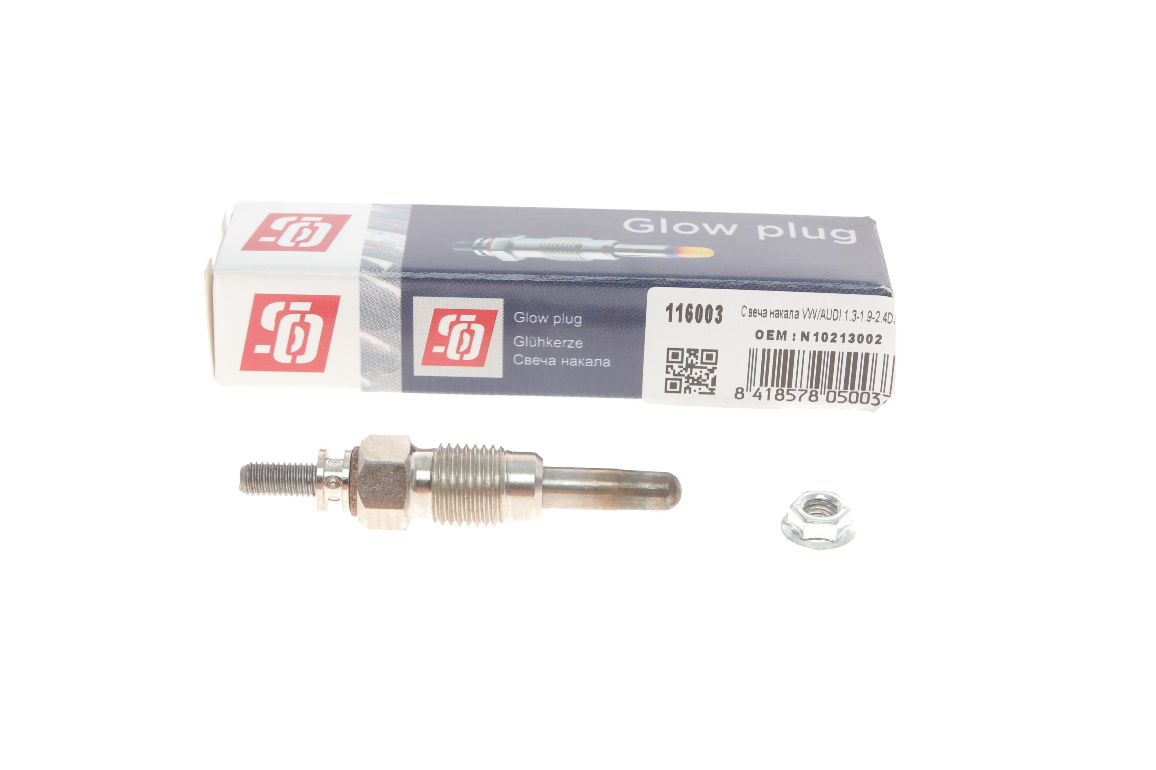 Свічка розжарювання VW/Audi 1.3-1.9-2.4D/TD (11V)