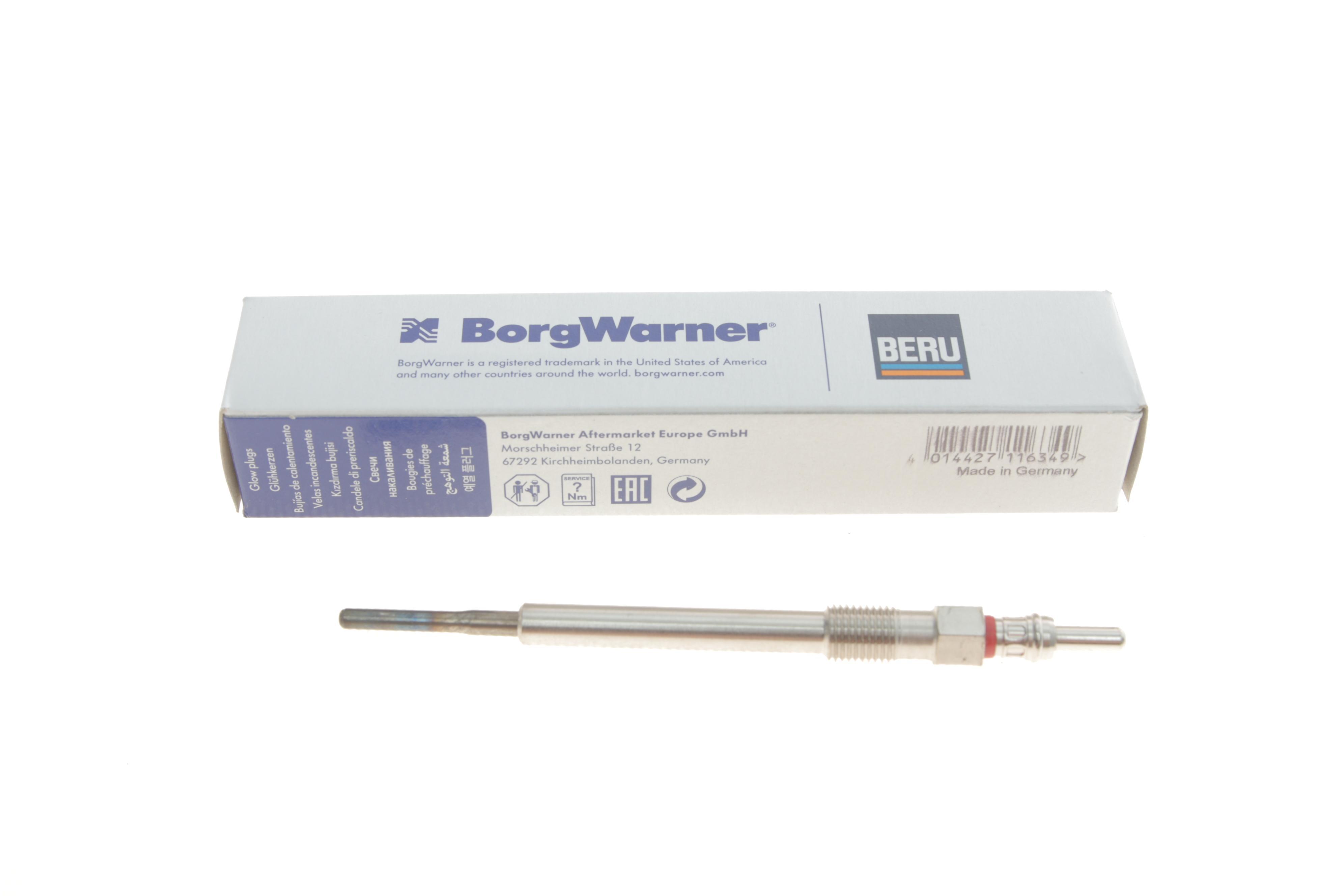 Свічка розжарювання Citroen Nemo/Fiat Doblo 1.3JTD 10-