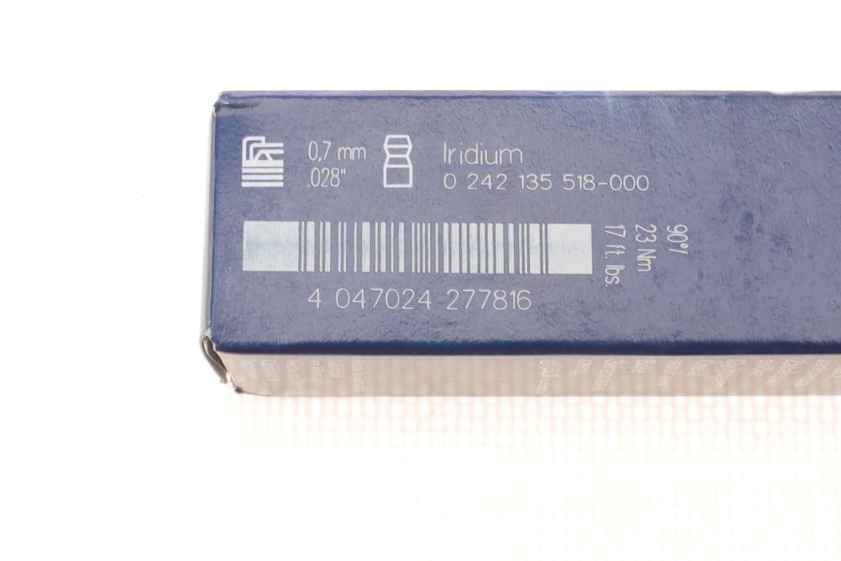 Свічка запалювання Citroen Berlingo/Peugeot Partner 1.6i 09- (Iridium)