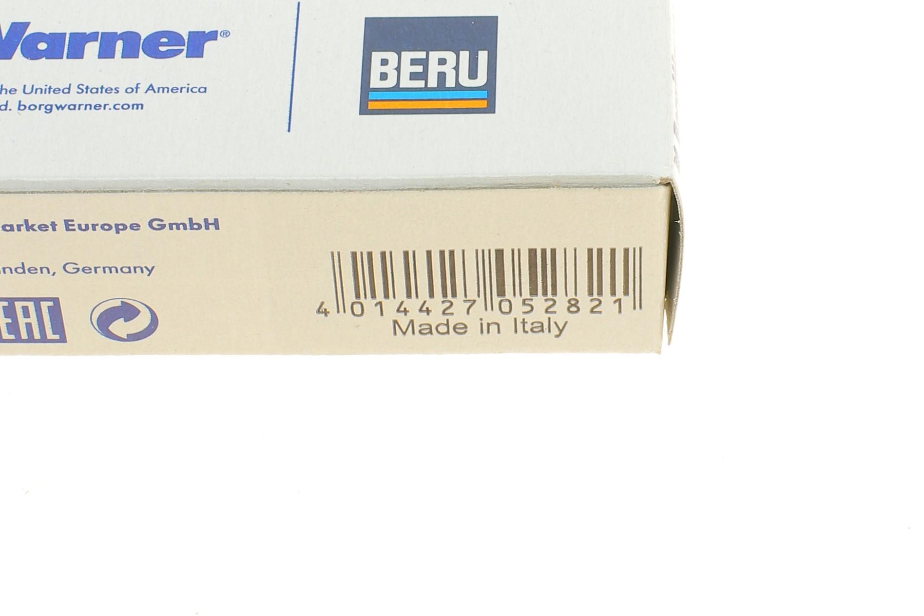 Свічка розжарювання Citroen Berlingo/Peugeot Partner 1.9D 98- (DW8) (11V)