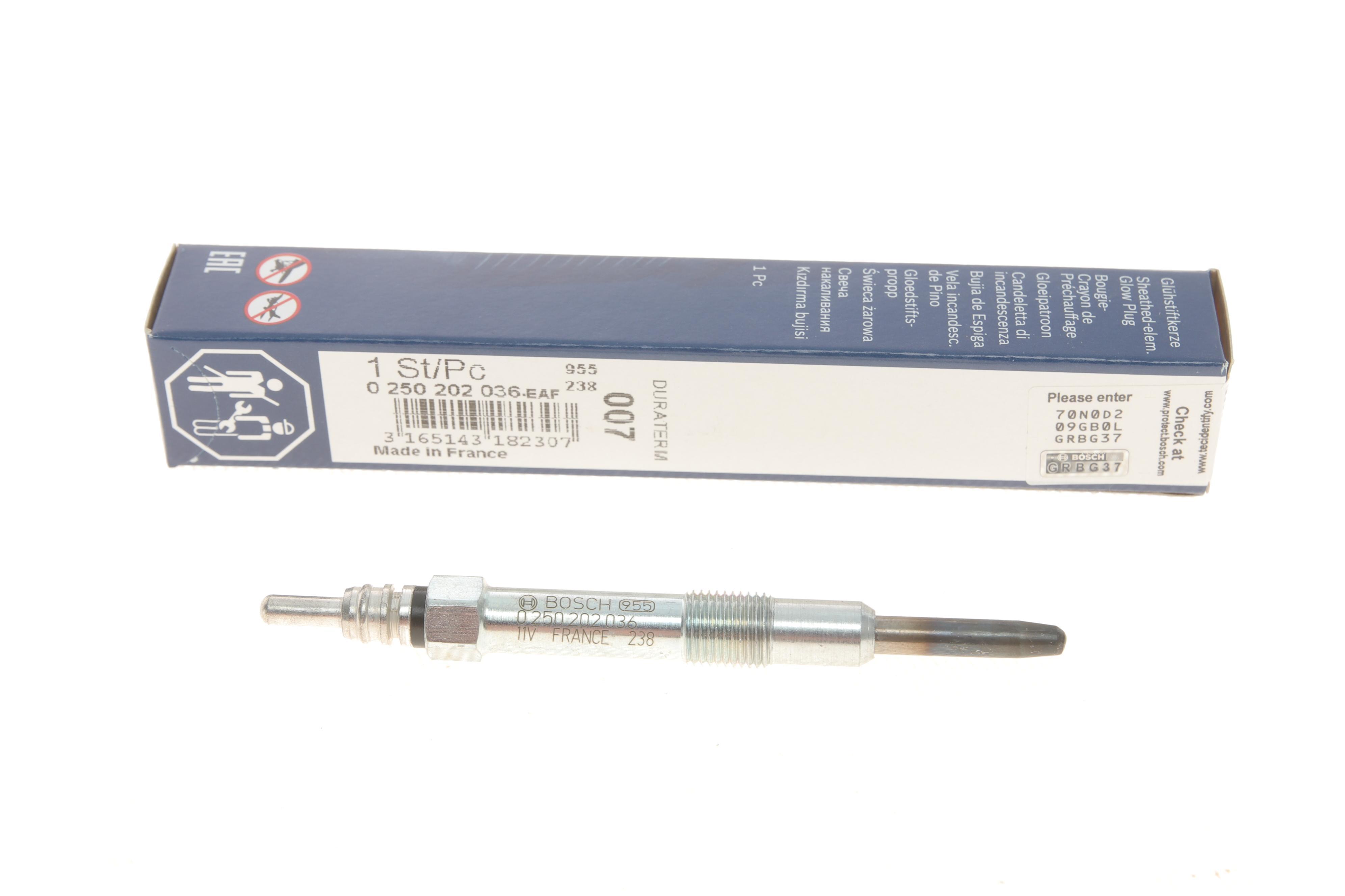 Свічка розжарювання Fiat Doblo 1.9JTD 01-