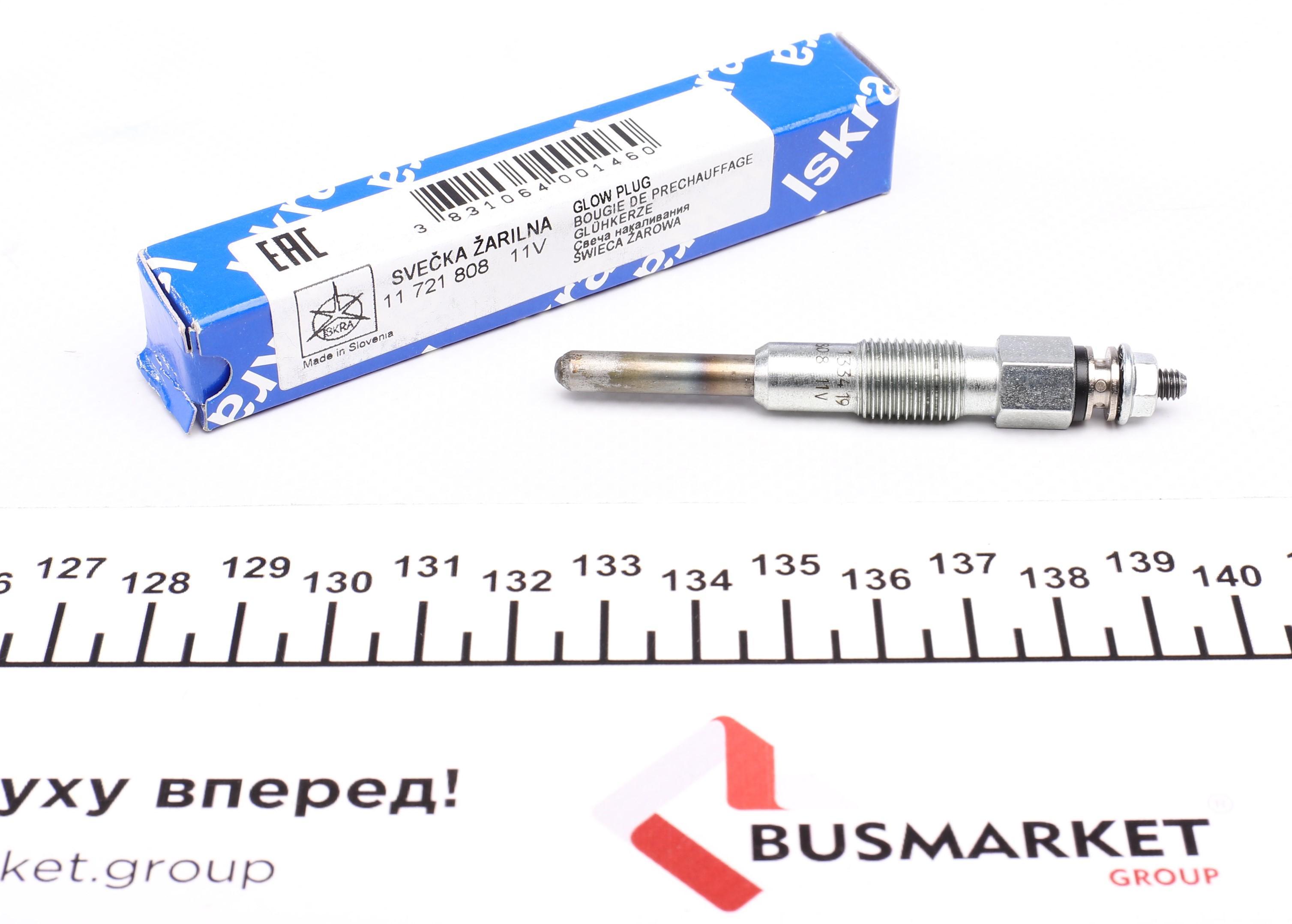 Свічка розжарювання Fiat Ducato 2.8D/JTD