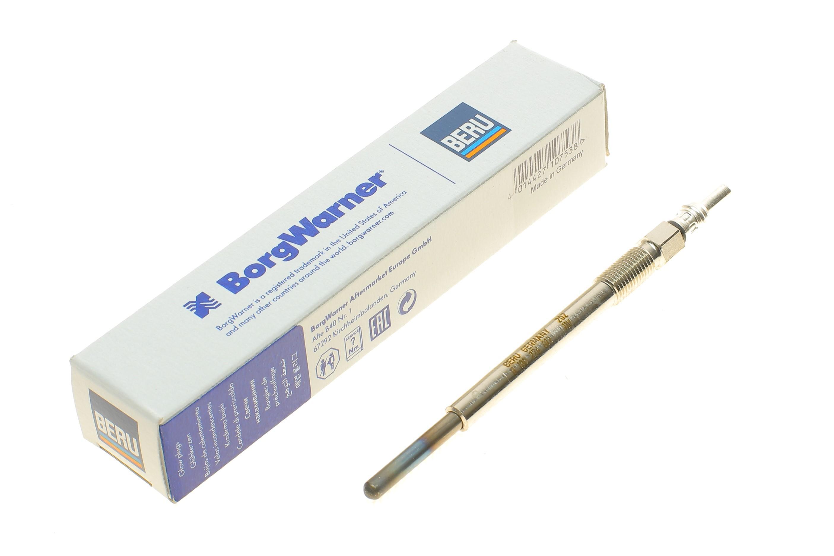 Свічка розжарювання Citroen Berlingo 1.6HDI (124,5mm)