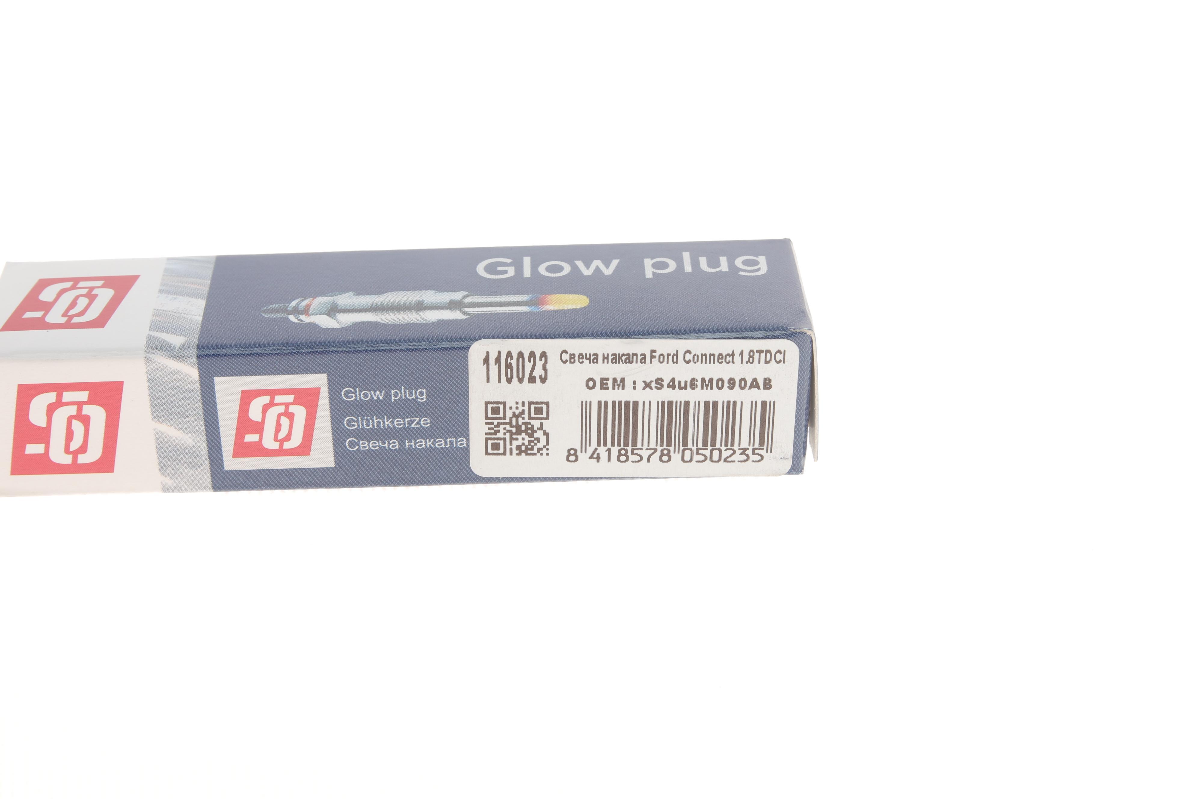 Свічка розжарювання Ford Connect 1.8TDCI
