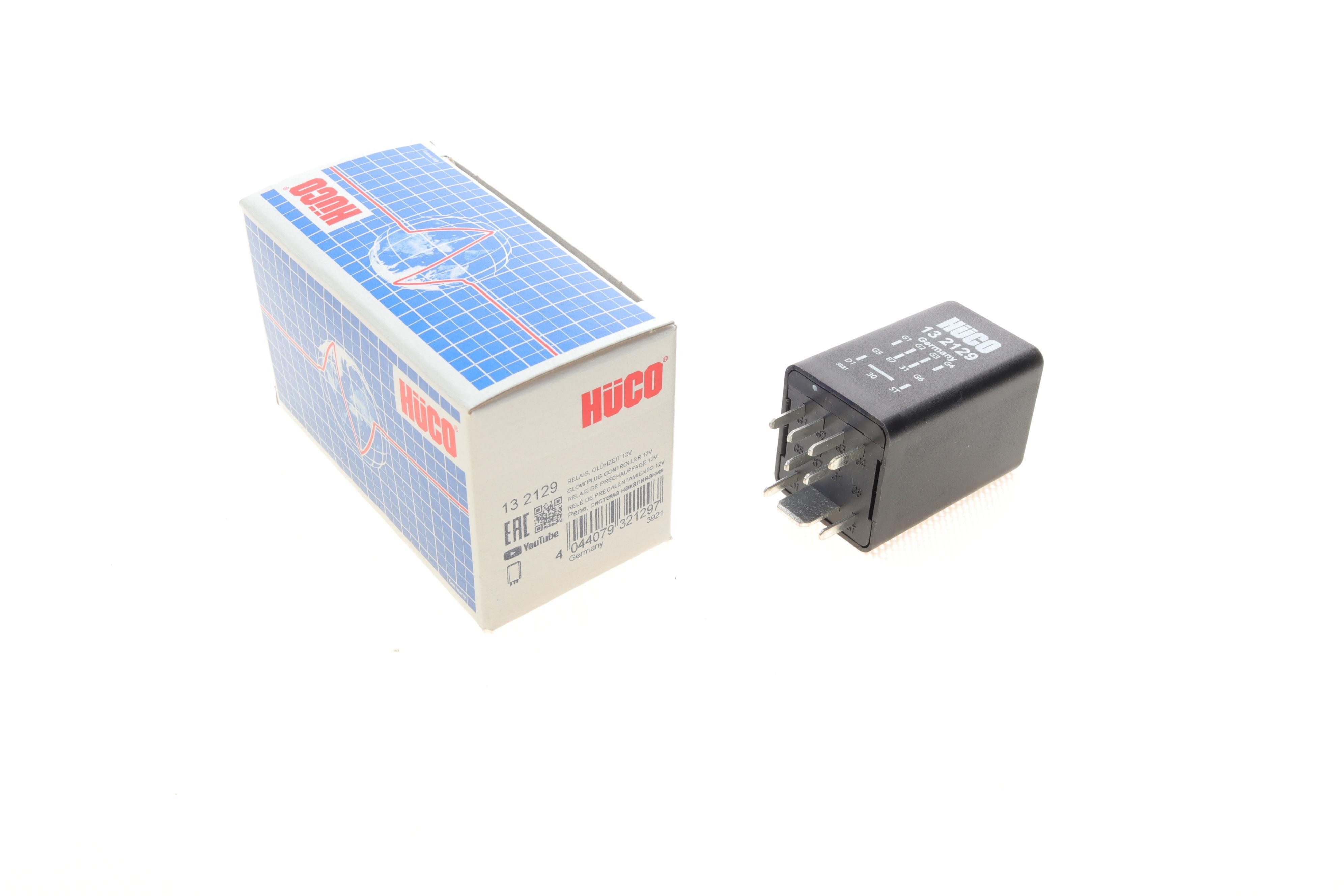 Реле свічок розжарювання VW T5 1.9TDI/2.0TDI 03- (HÜCO)