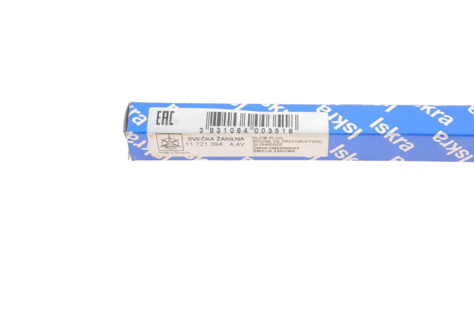 Свічка розжарювання Citroen Nemo/Fiat Doblo 1.3JTD 10-