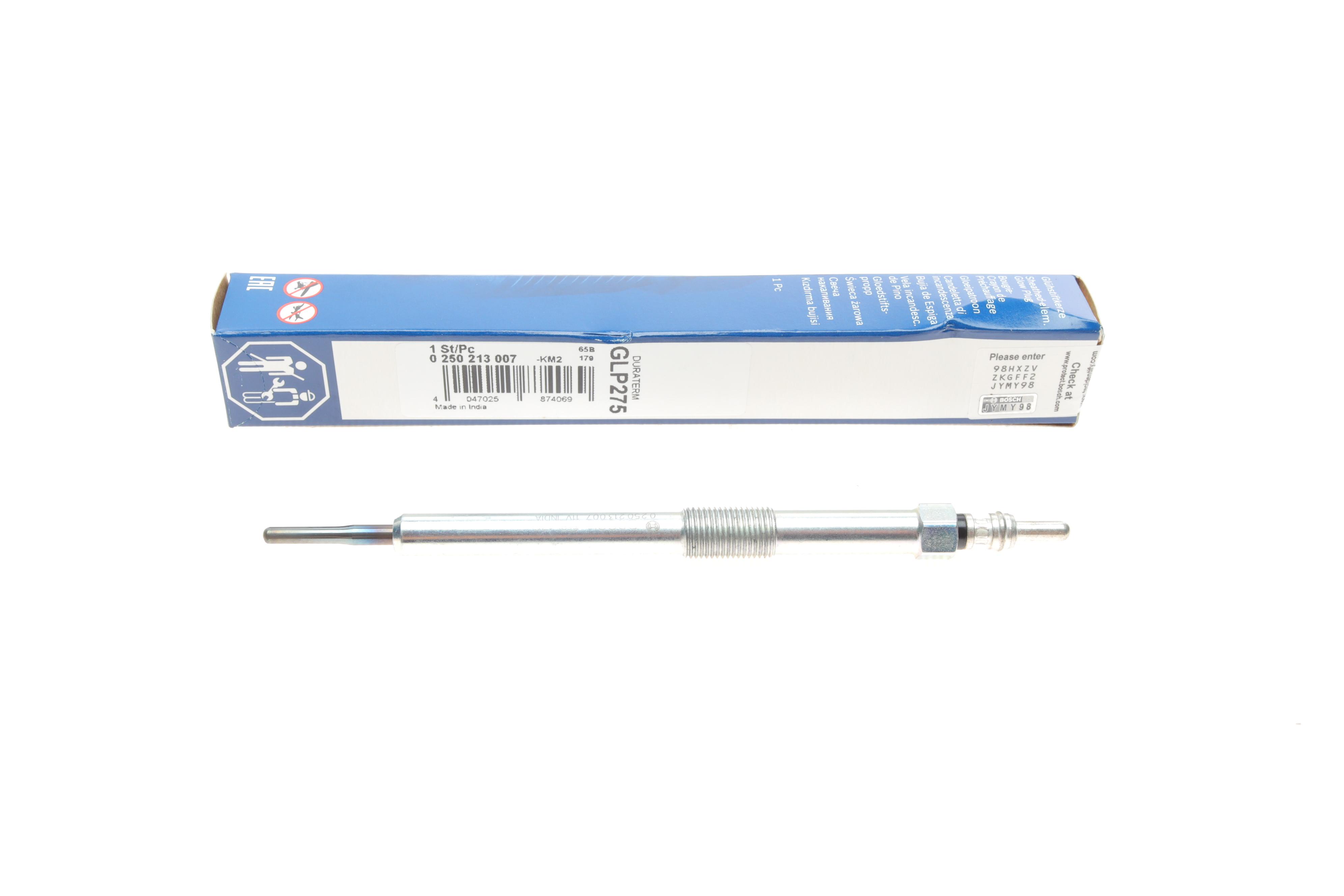 Свічка розжарювання SsangYong Actyon I/Kyron/Rexton/Rexton II/Rodius 2.0D/2.7D 04- (M10x1)